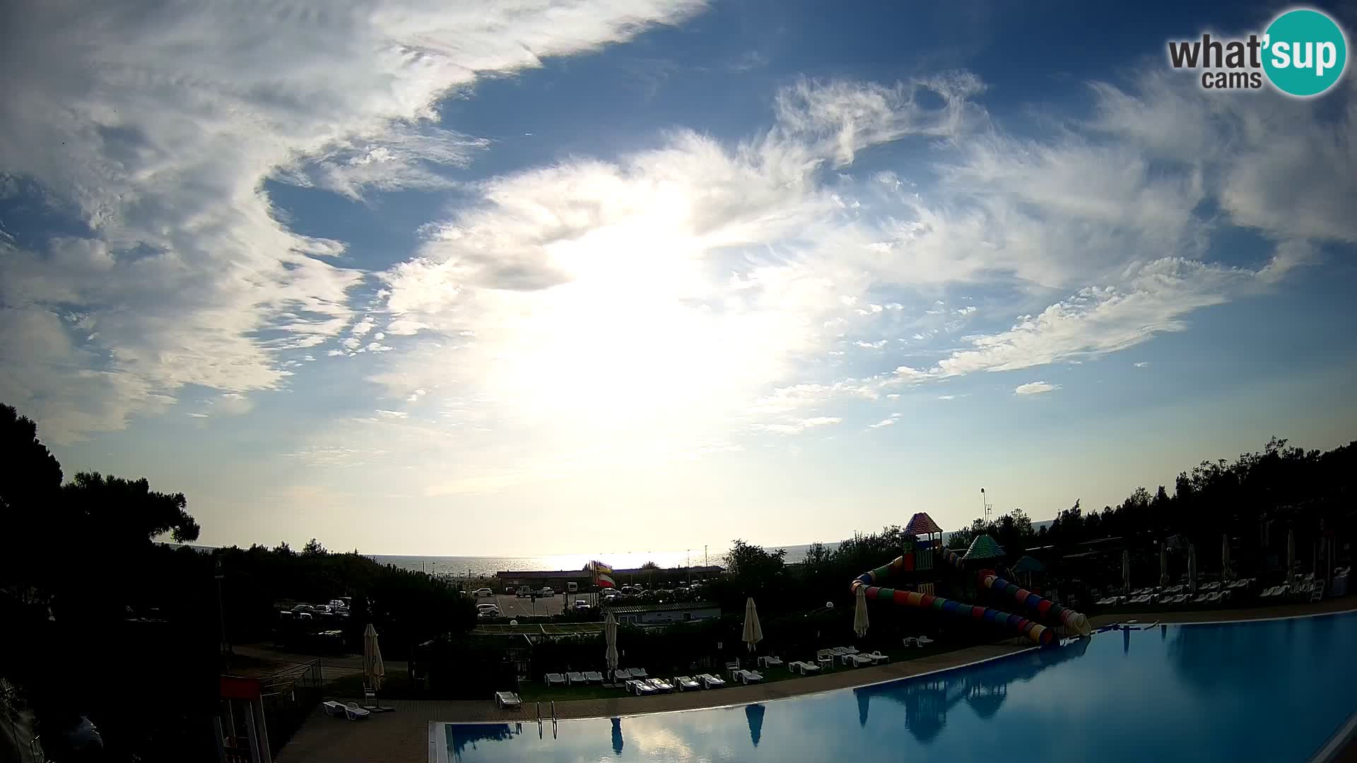 Camping Vittoria webcam en vivo Rosolina mare