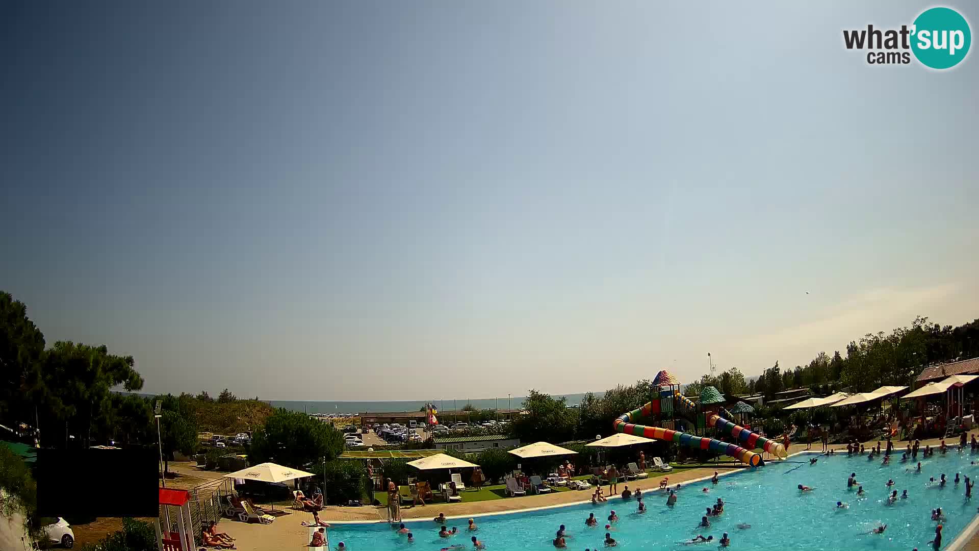 Camping Vittoria webcam en vivo Rosolina mare