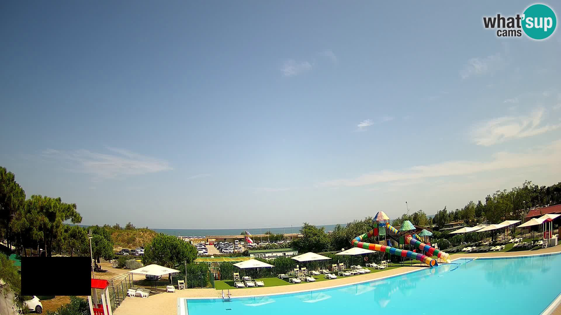 Camping Vittoria webcam en vivo Rosolina mare