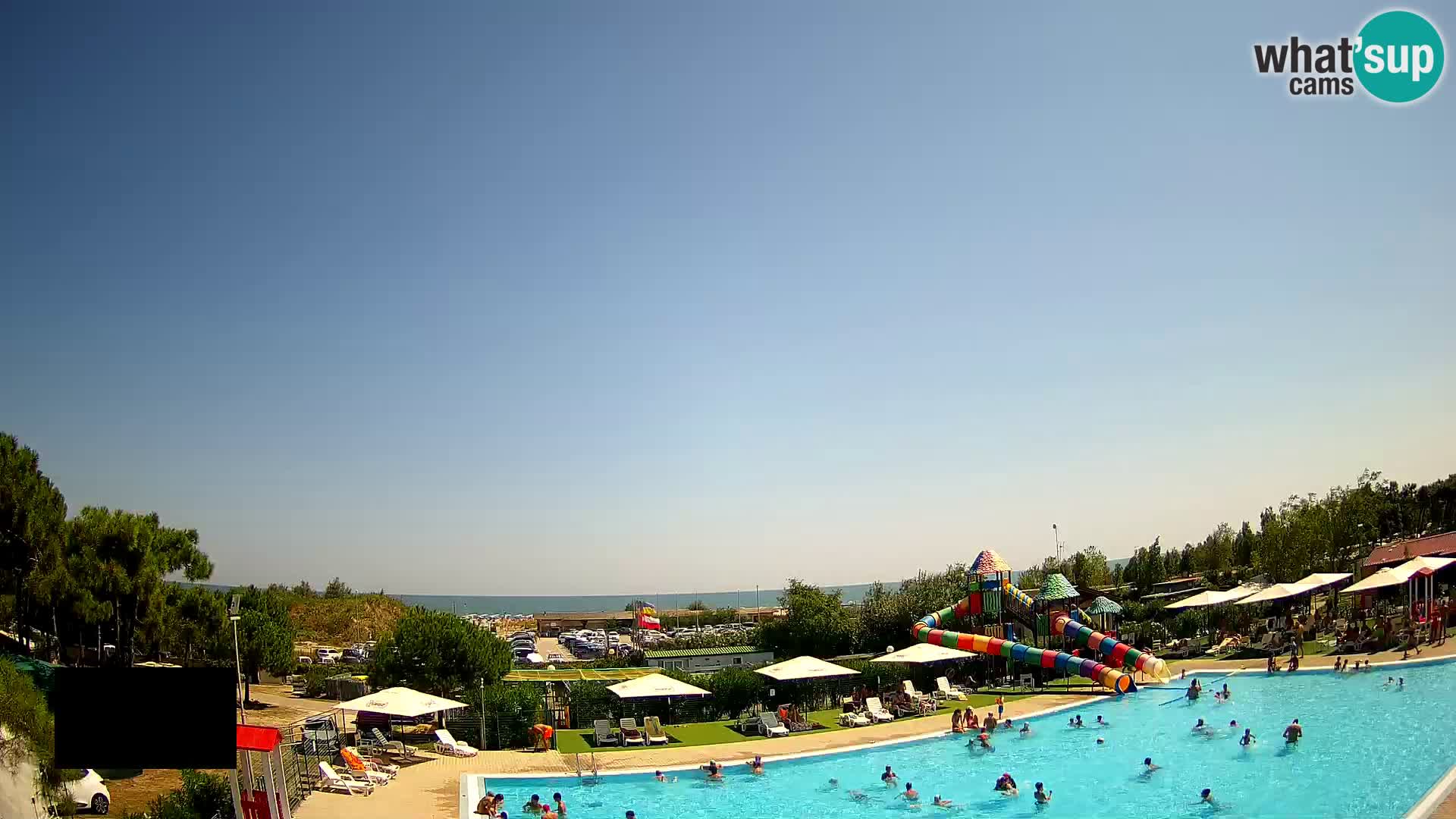 Camping Vittoria livecam Rosolina mare