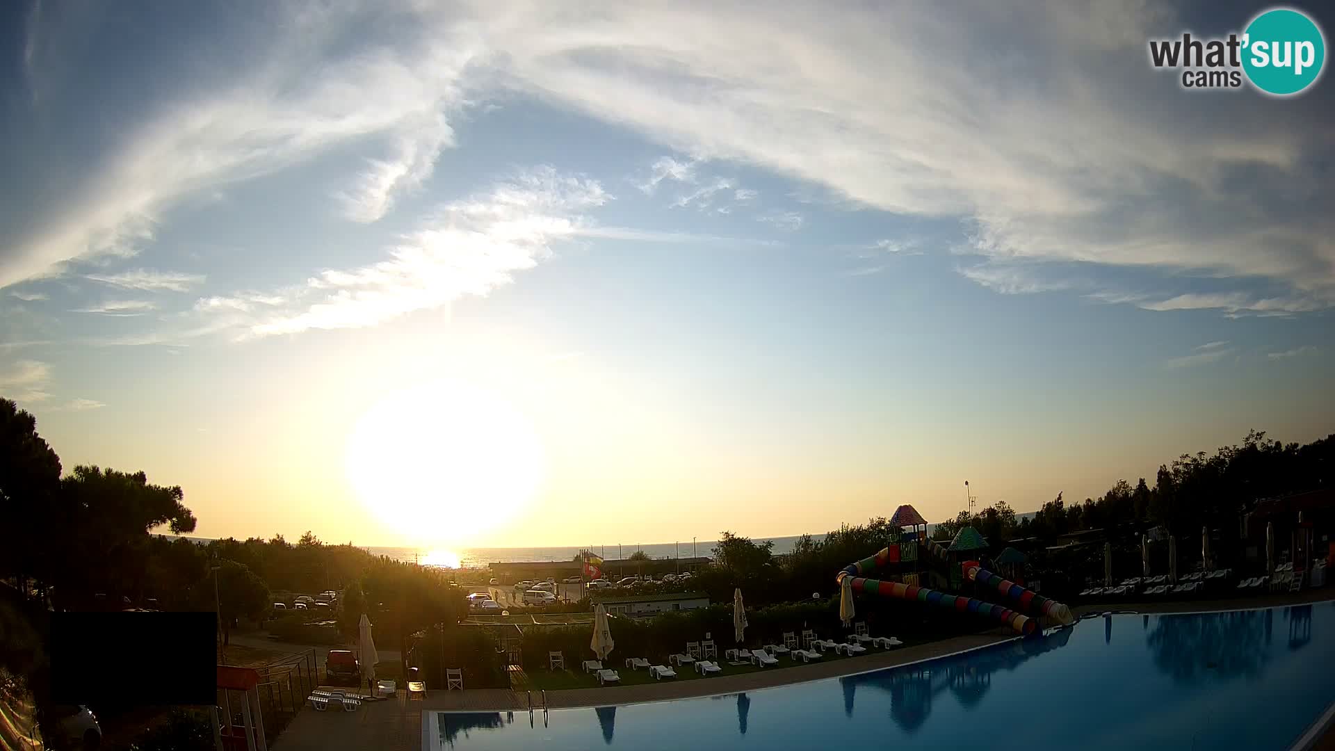 Camping Vittoria webcam en vivo Rosolina mare