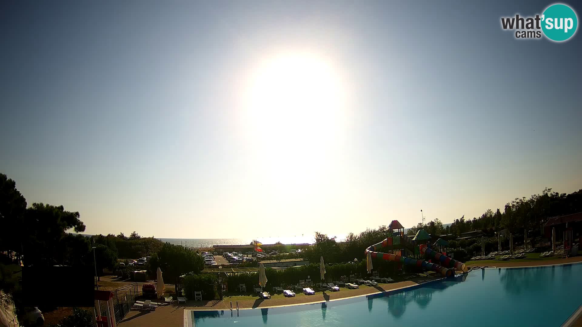 Camping Vittoria webcam en vivo Rosolina mare