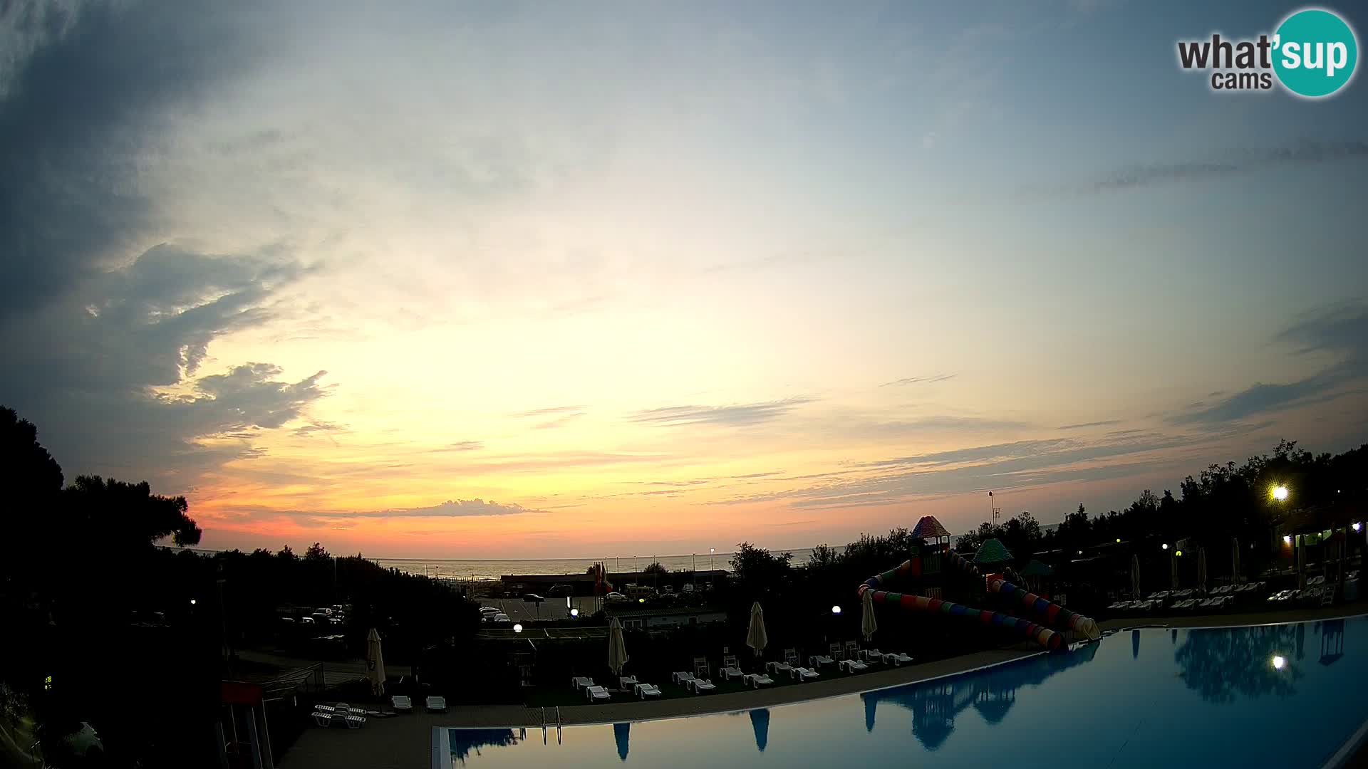 Camping Vittoria webcam en vivo Rosolina mare