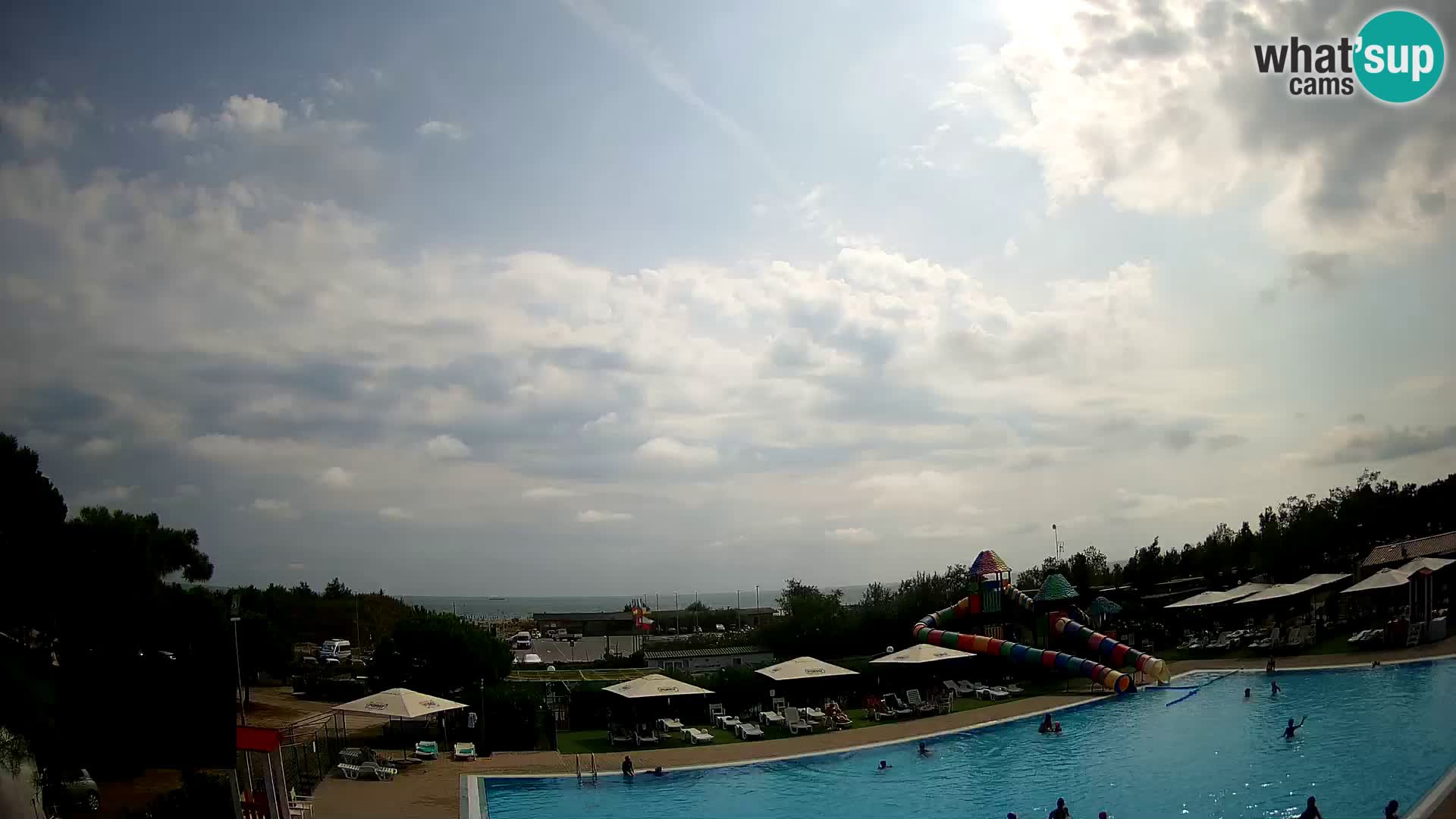 Camping Vittoria webcam en vivo Rosolina mare