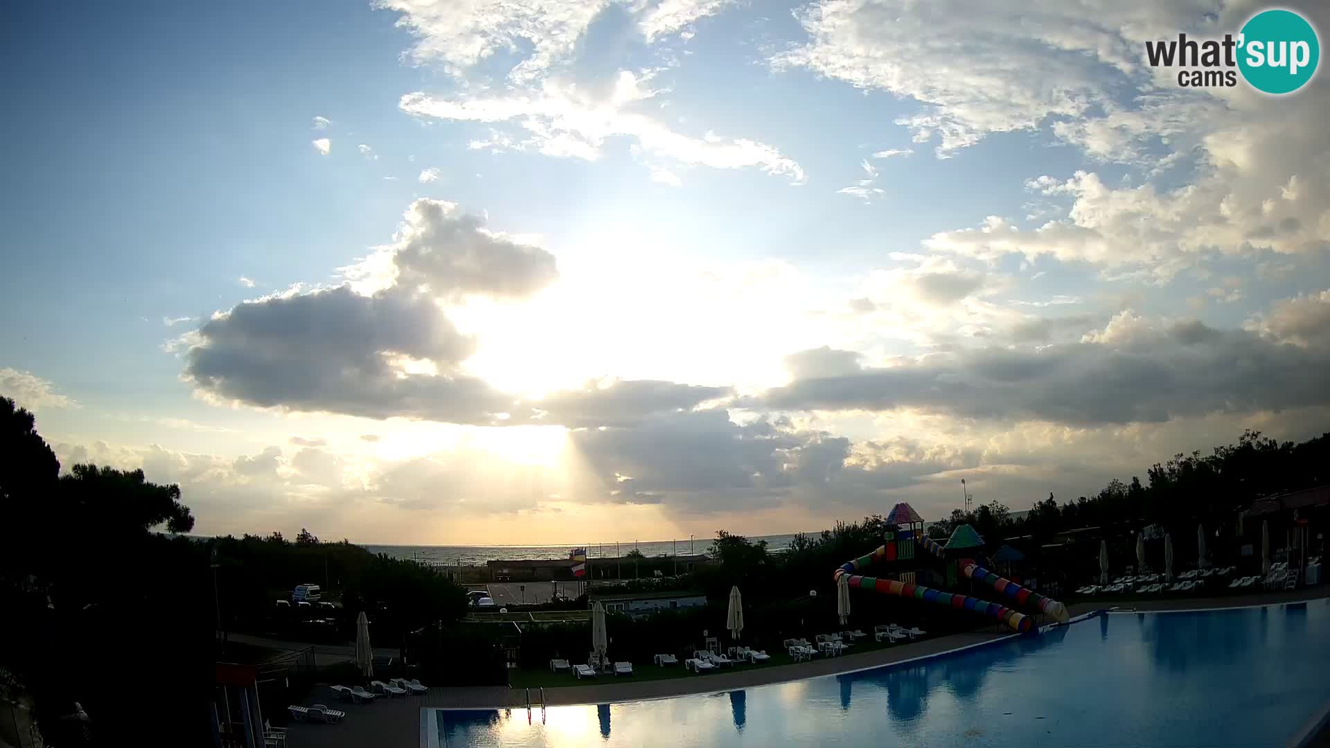 Camping Vittoria webcam en vivo Rosolina mare