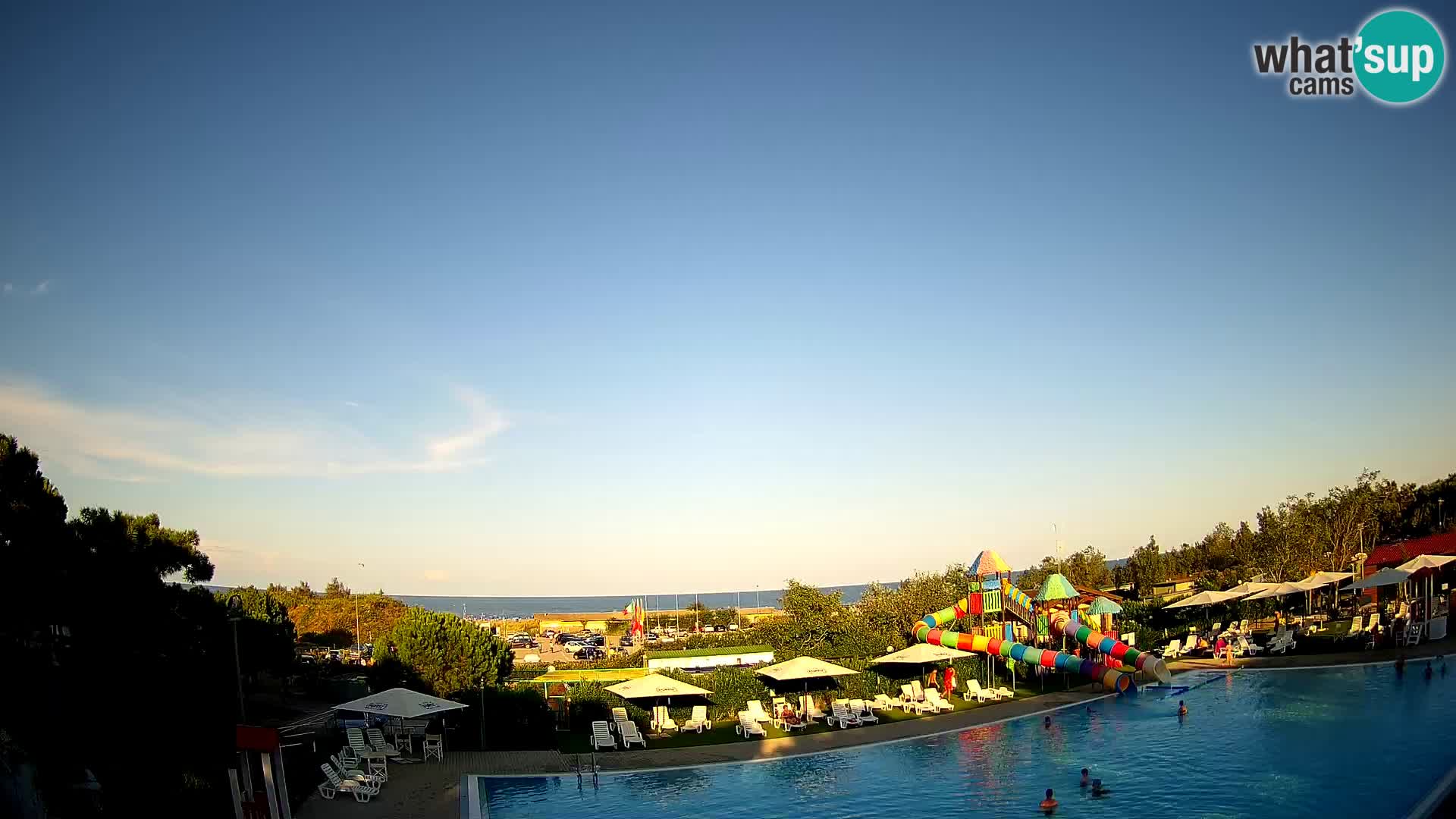Camping Vittoria livecam Rosolina mare