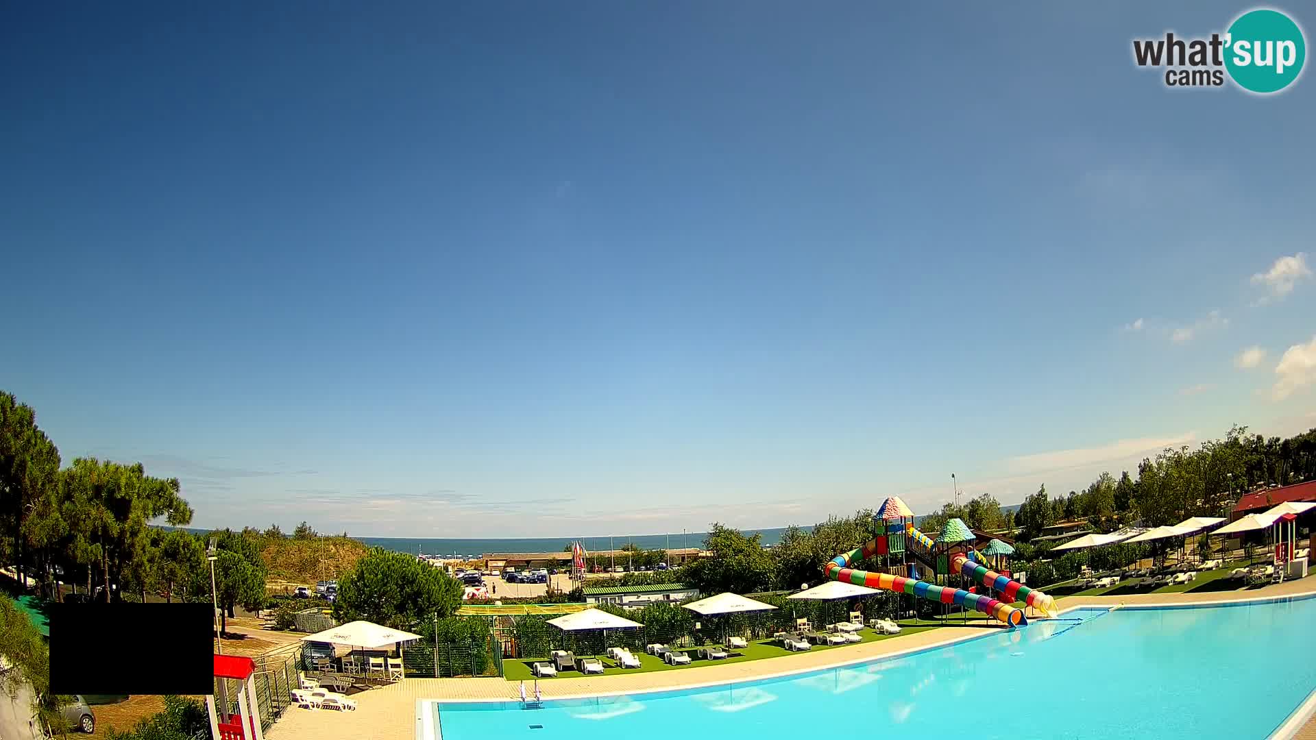 Camping Vittoria web kamera Rosolina mare