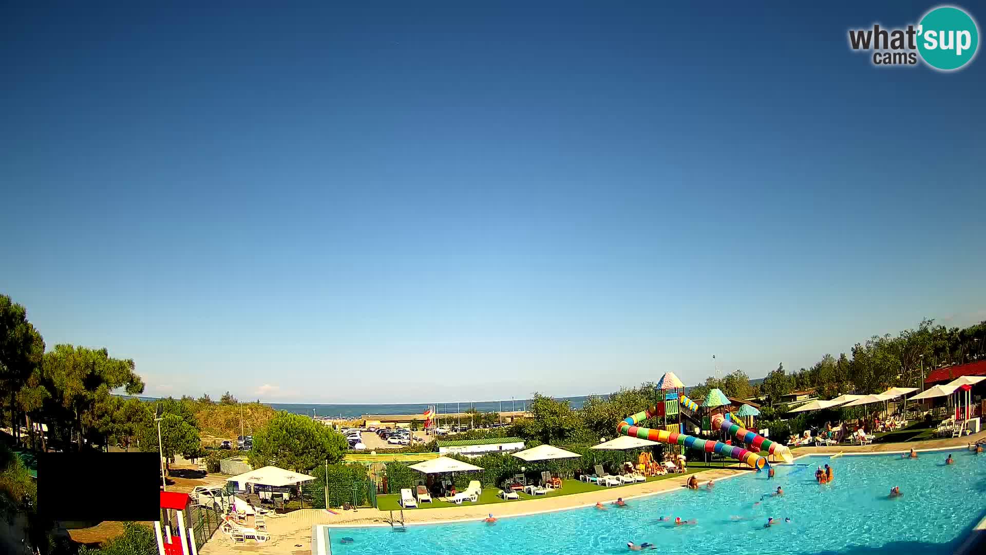 Camping Vittoria web kamera Rosolina mare