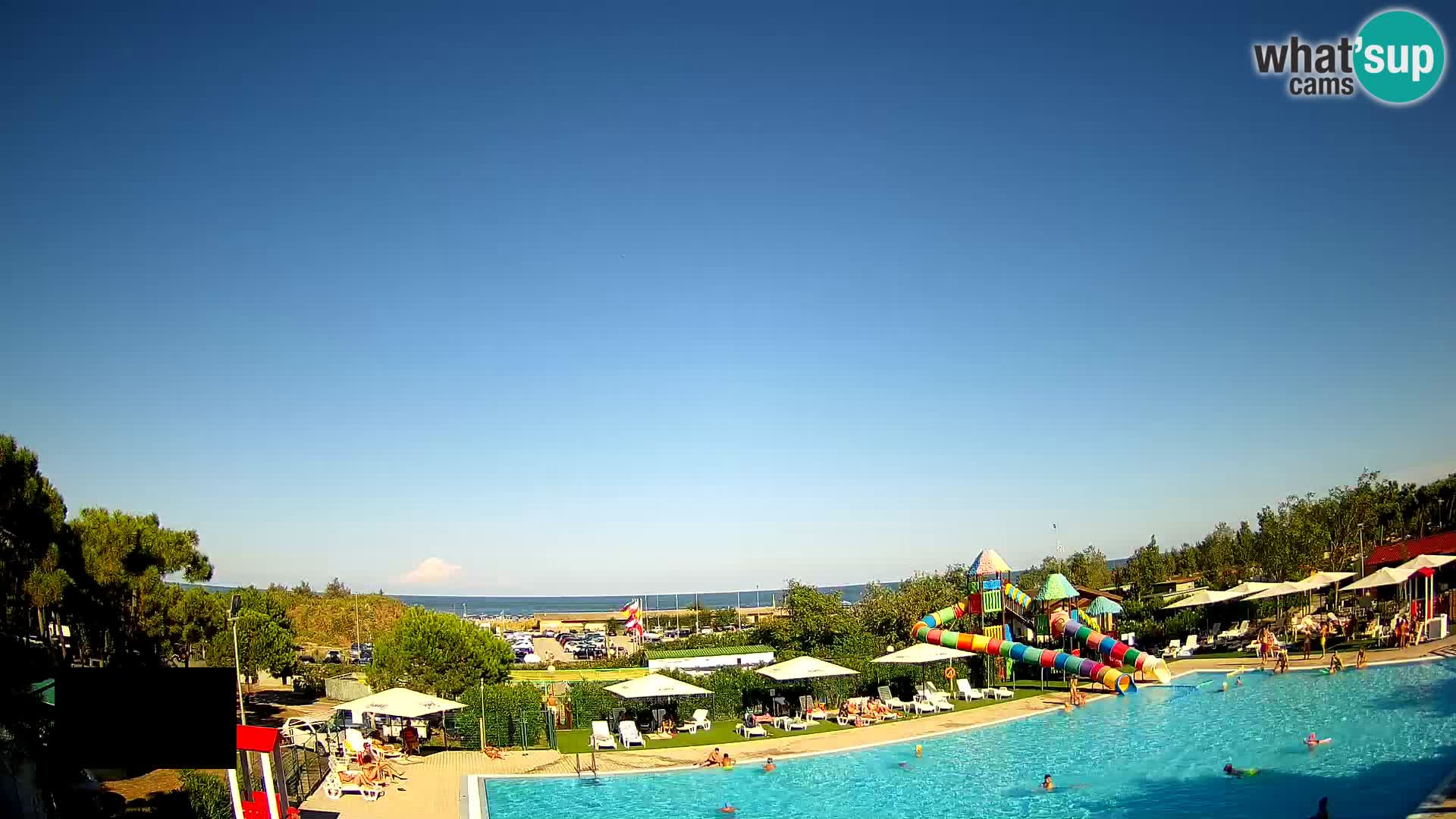 Camping Vittoria webcam en vivo Rosolina mare