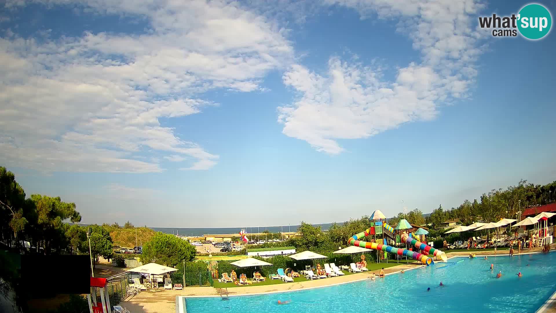 Camping Vittoria webcam en vivo Rosolina mare