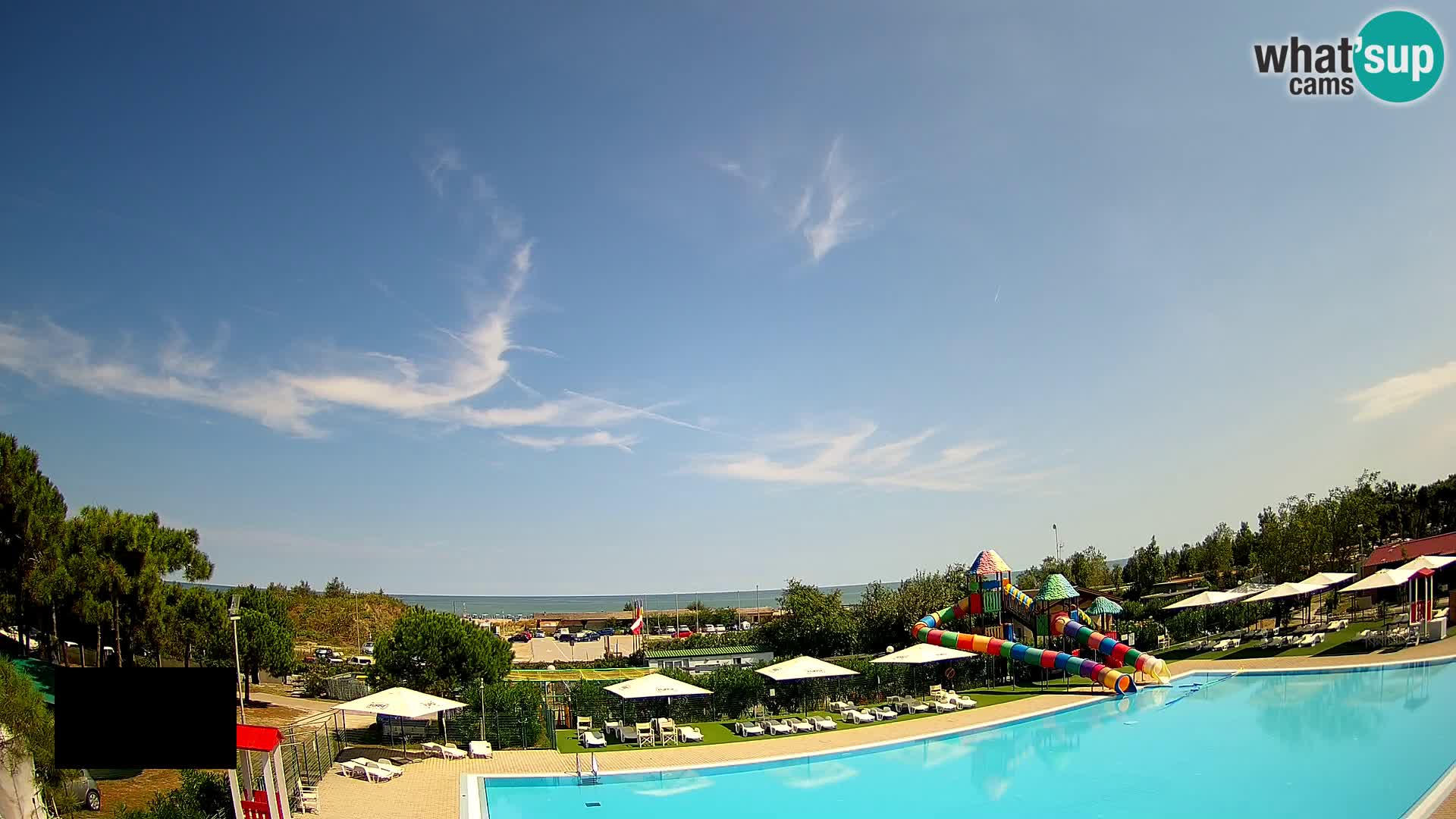 Camping Vittoria livecam Rosolina mare