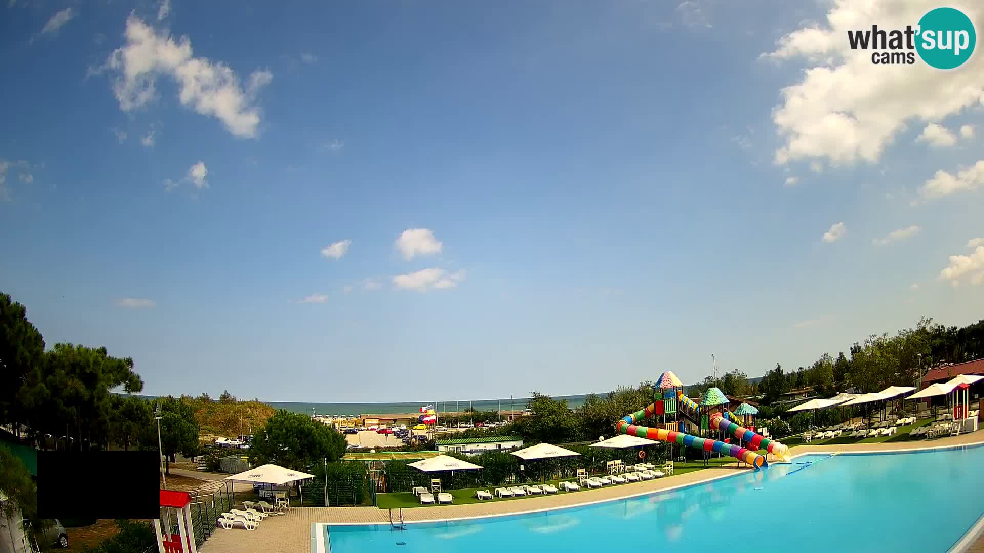 Camping Vittoria web kamera Rosolina mare