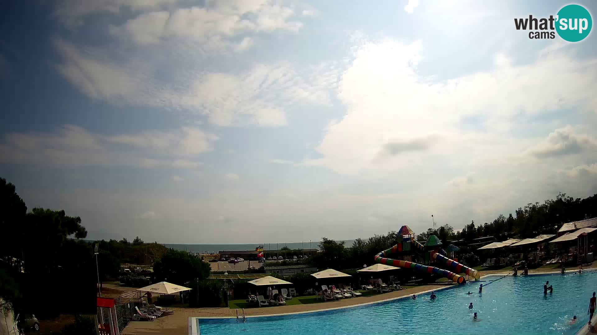 Camping Vittoria webcam en vivo Rosolina mare