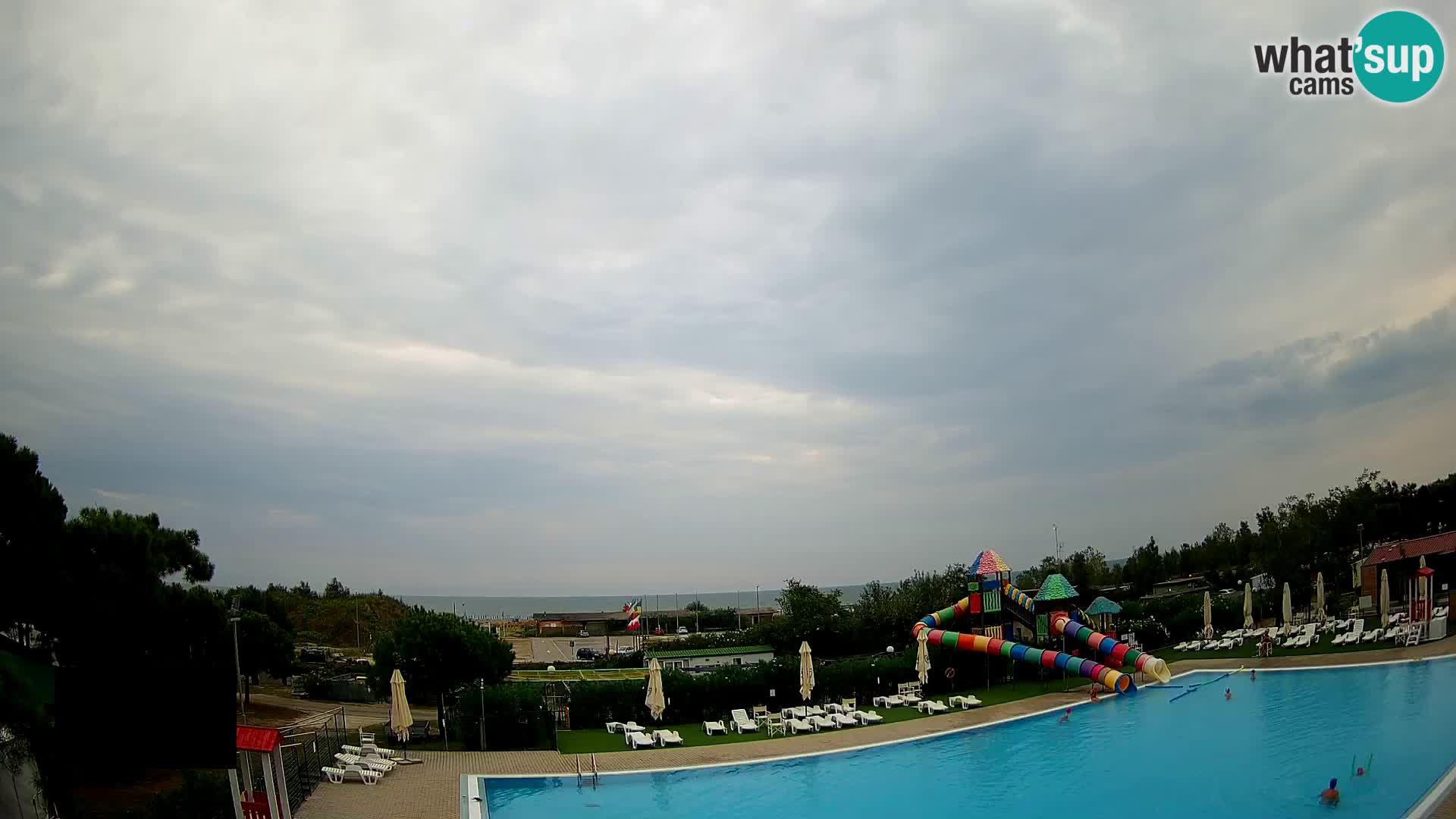 Camping Vittoria webcam en vivo Rosolina mare