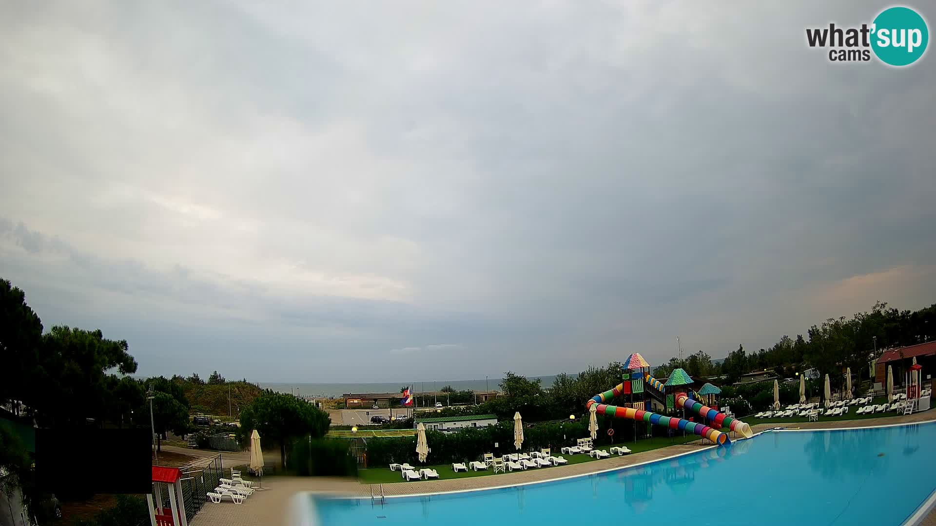 Camping Vittoria webcam en vivo Rosolina mare