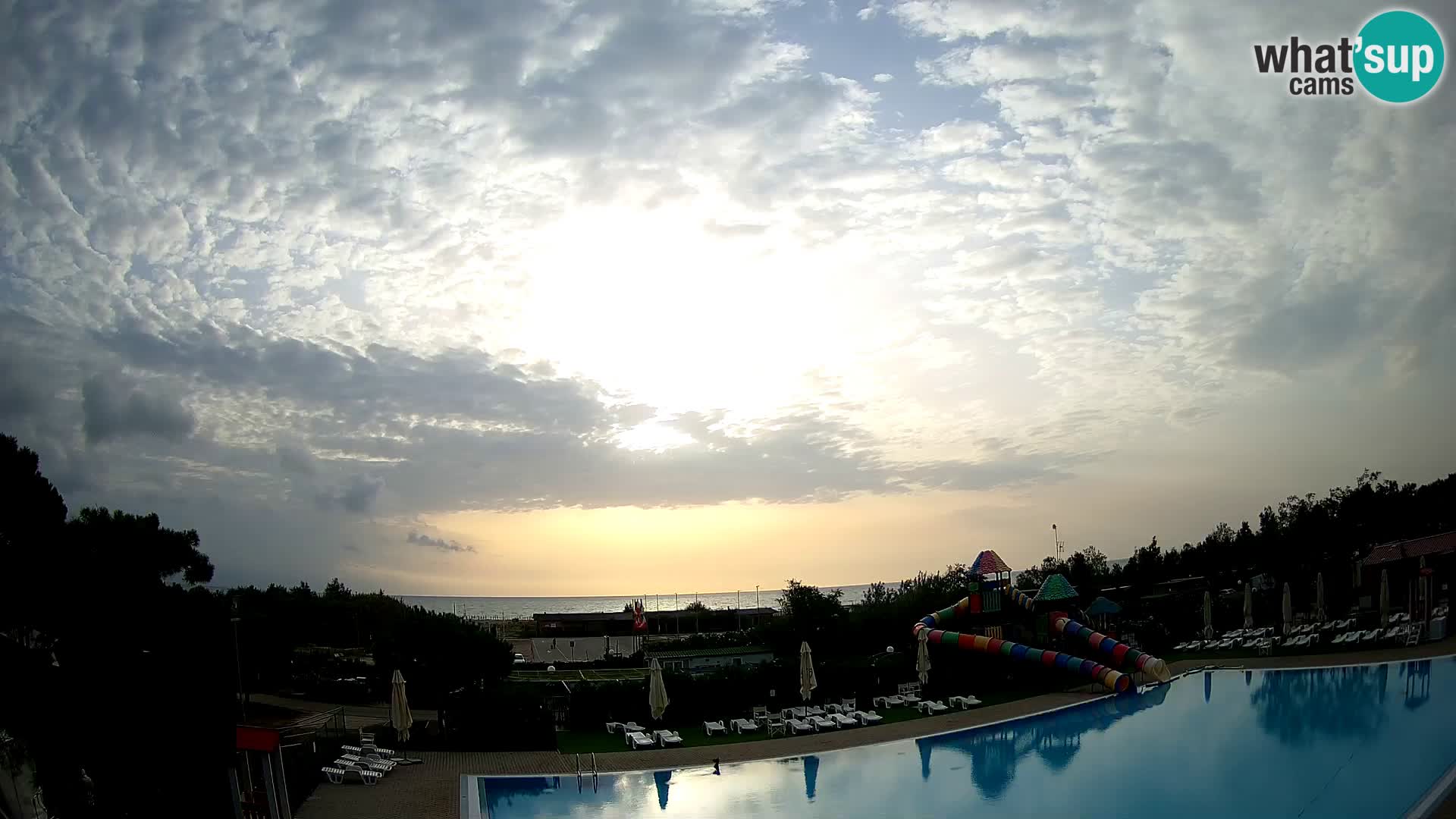 Camping Vittoria webcam en vivo Rosolina mare