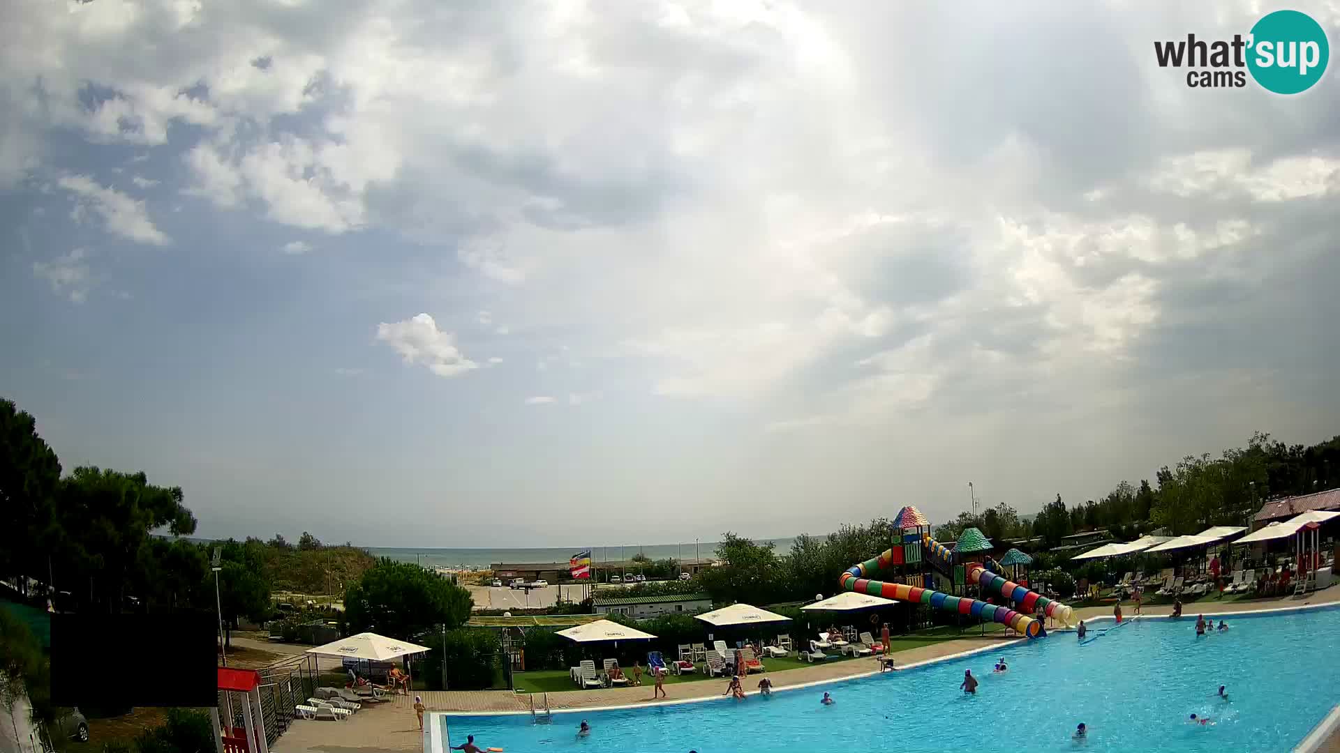 Camping Vittoria web kamera Rosolina mare