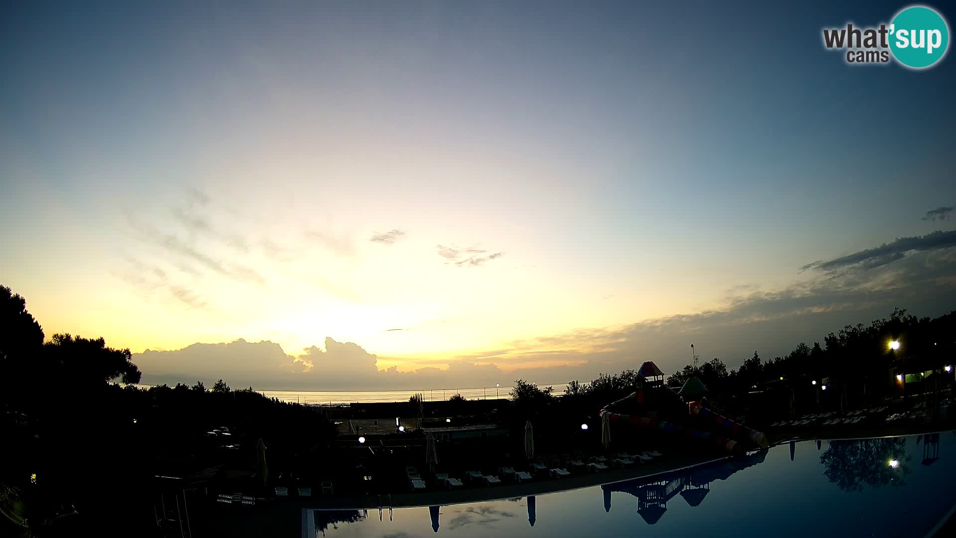 Camping Vittoria webcam en vivo Rosolina mare