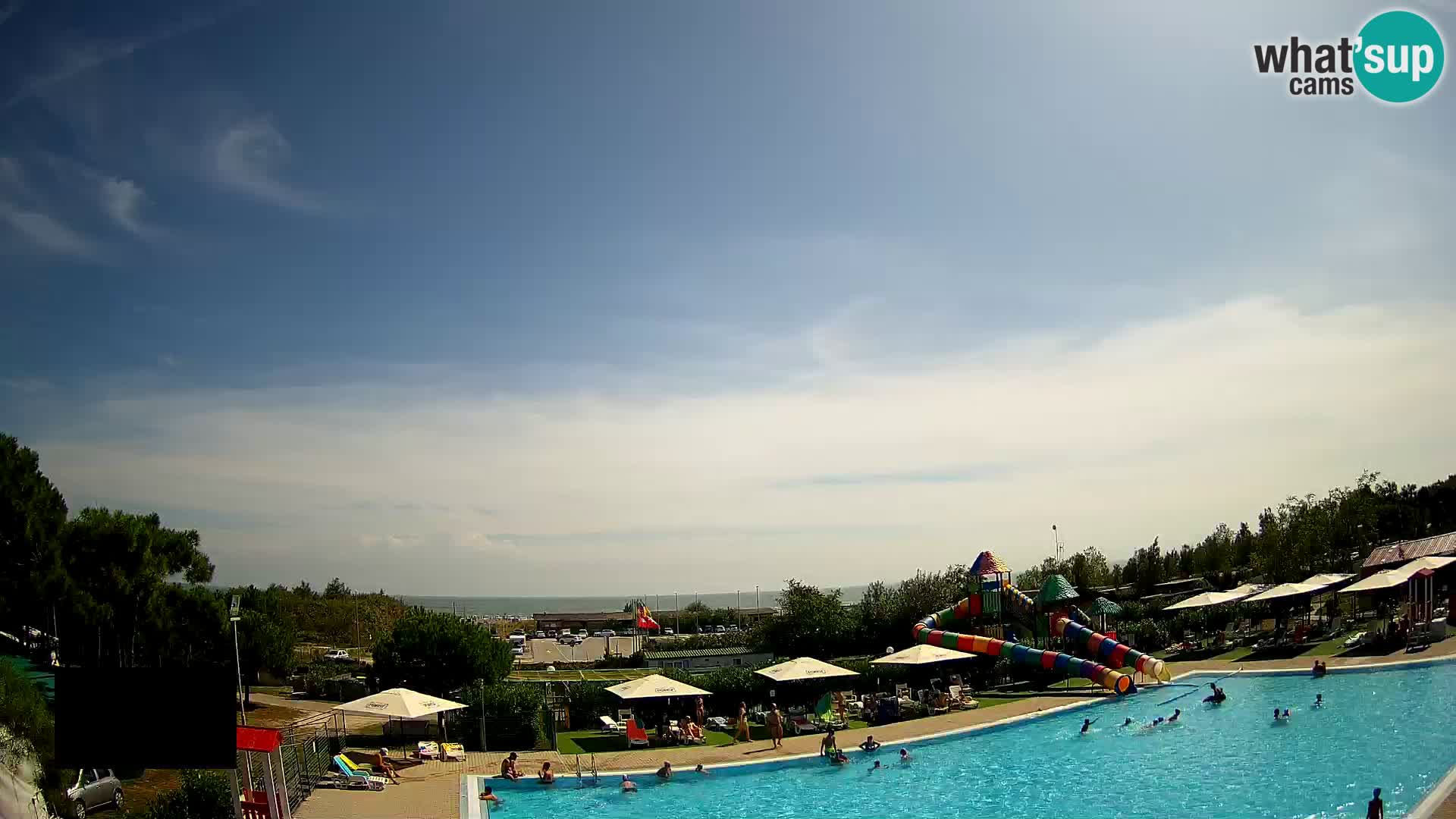 Camping Vittoria webcam en vivo Rosolina mare