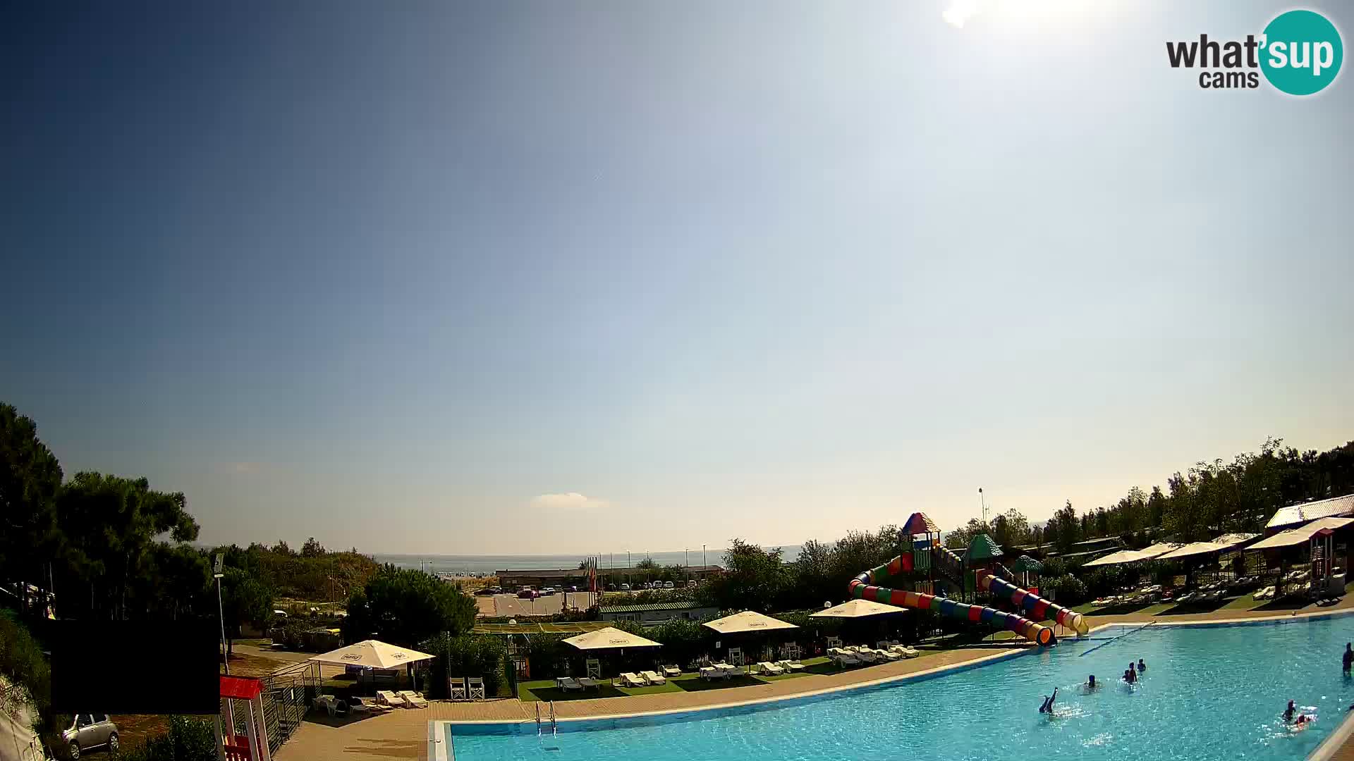 Camping Vittoria webcam en vivo Rosolina mare