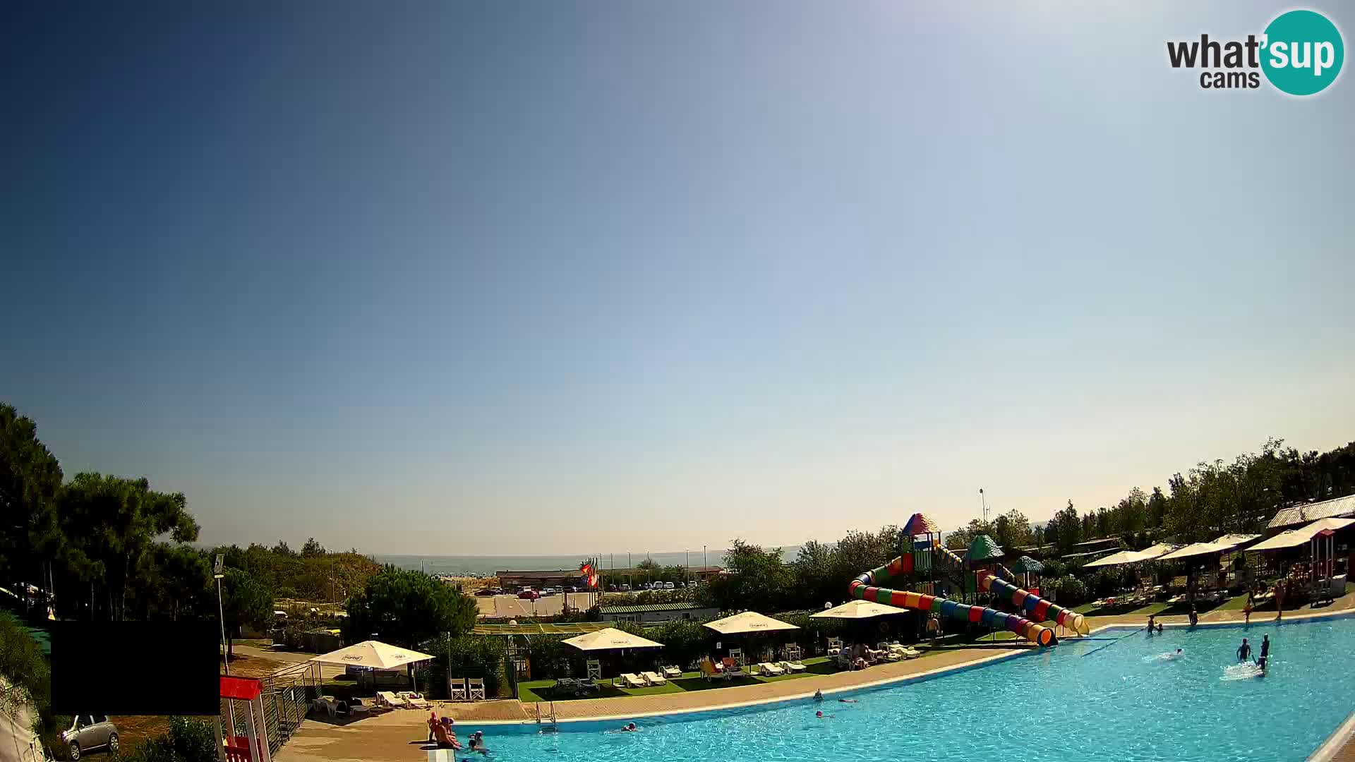 Camping Vittoria web kamera Rosolina mare