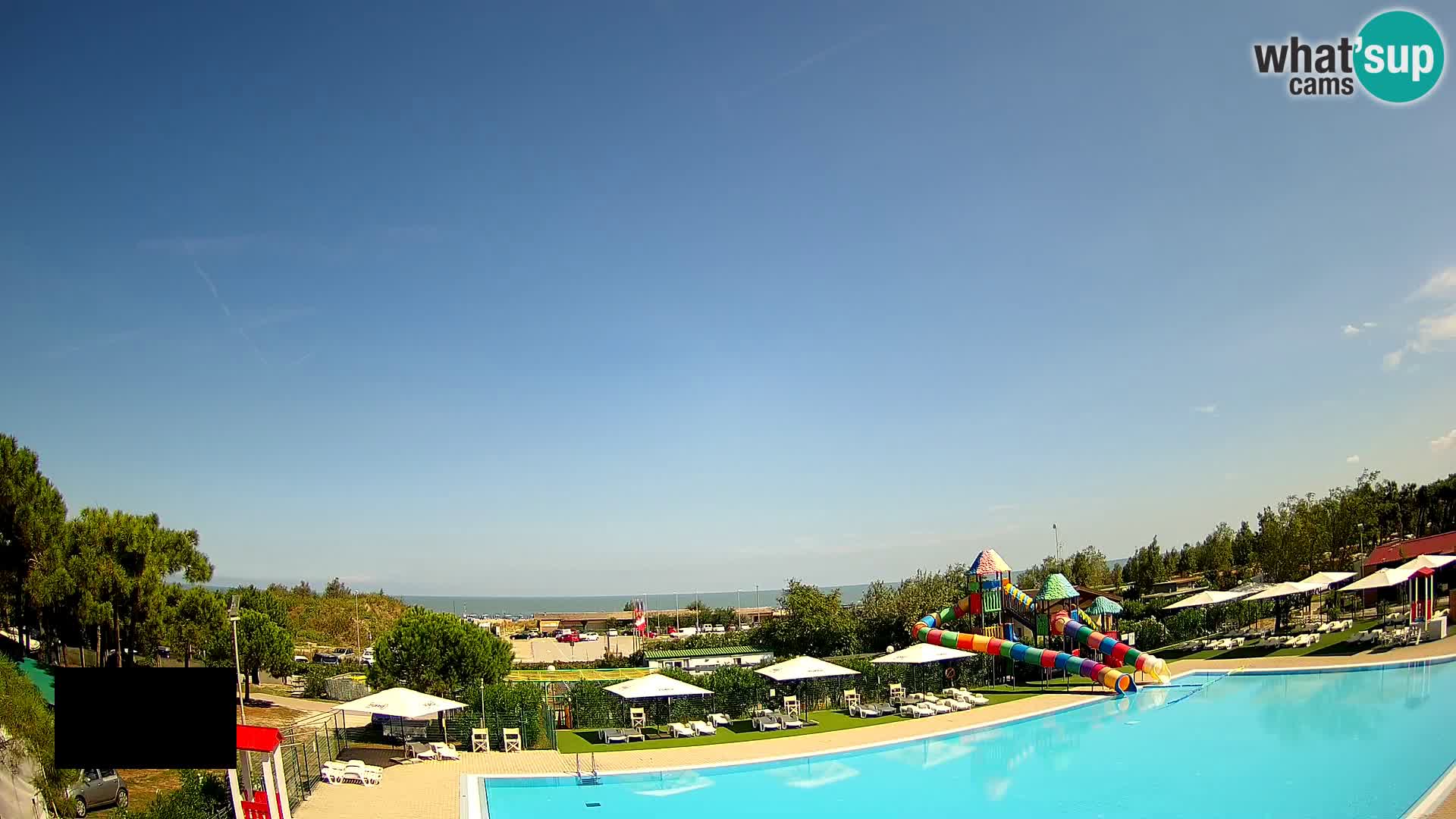 Camping Vittoria webcam en vivo Rosolina mare