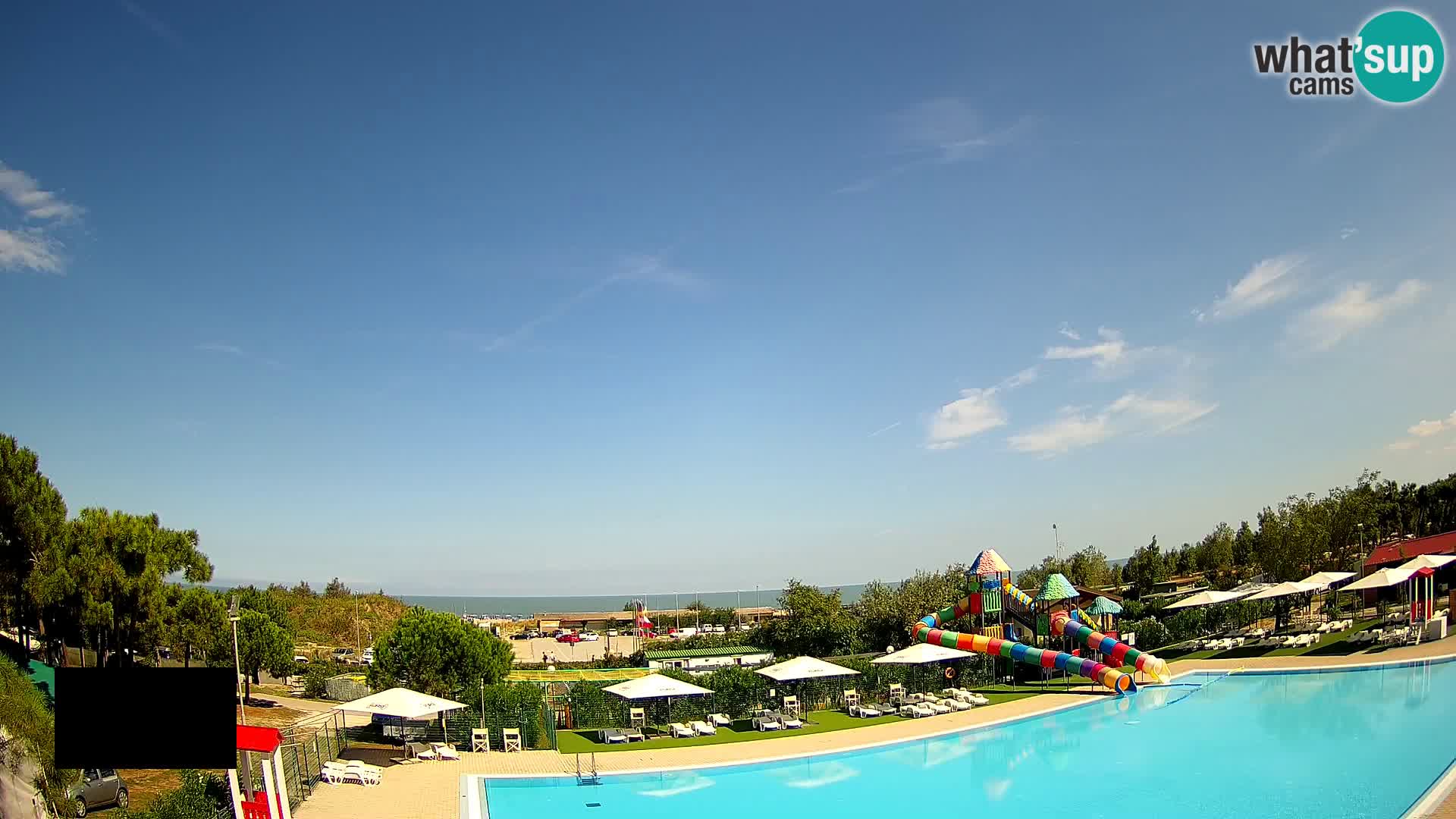 Camping Vittoria webcam en vivo Rosolina mare