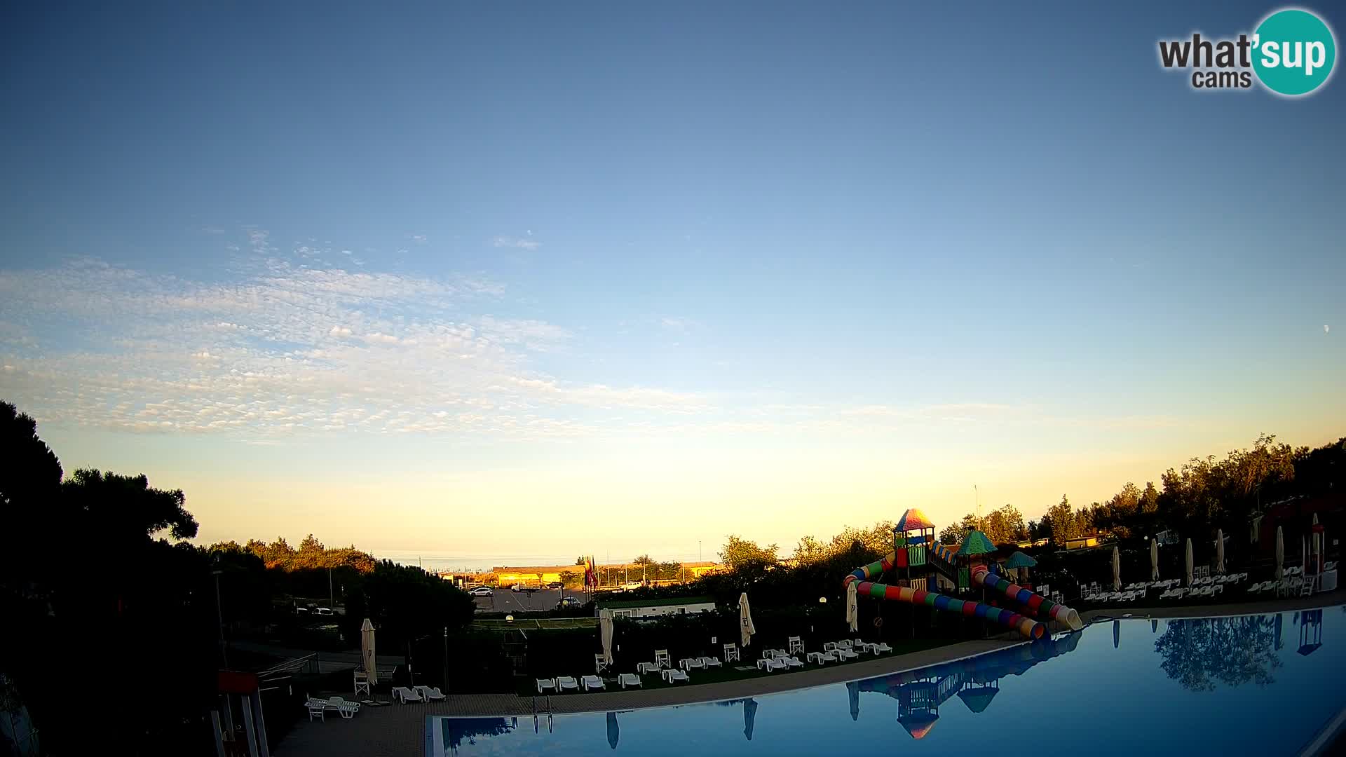 Camping Vittoria webcam en vivo Rosolina mare