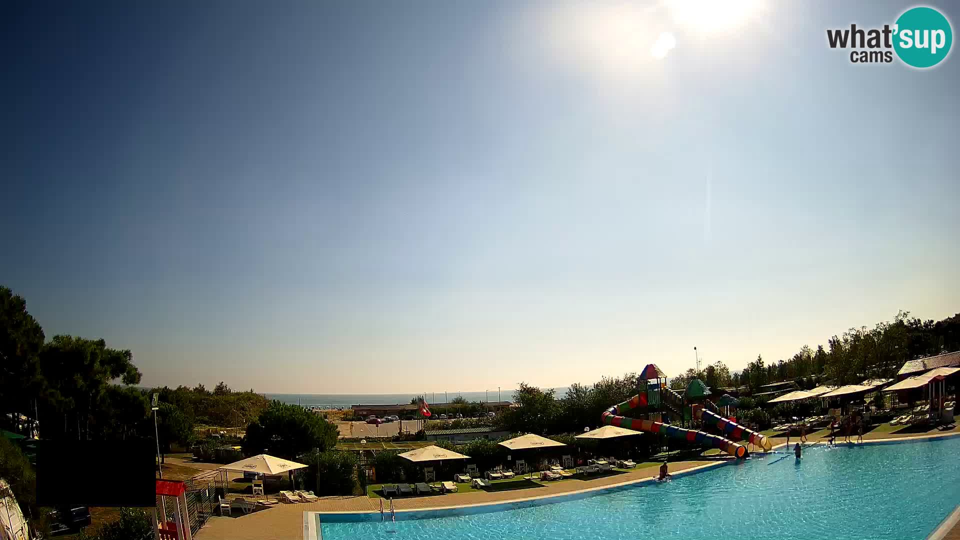 Camping Vittoria webcam en vivo Rosolina mare