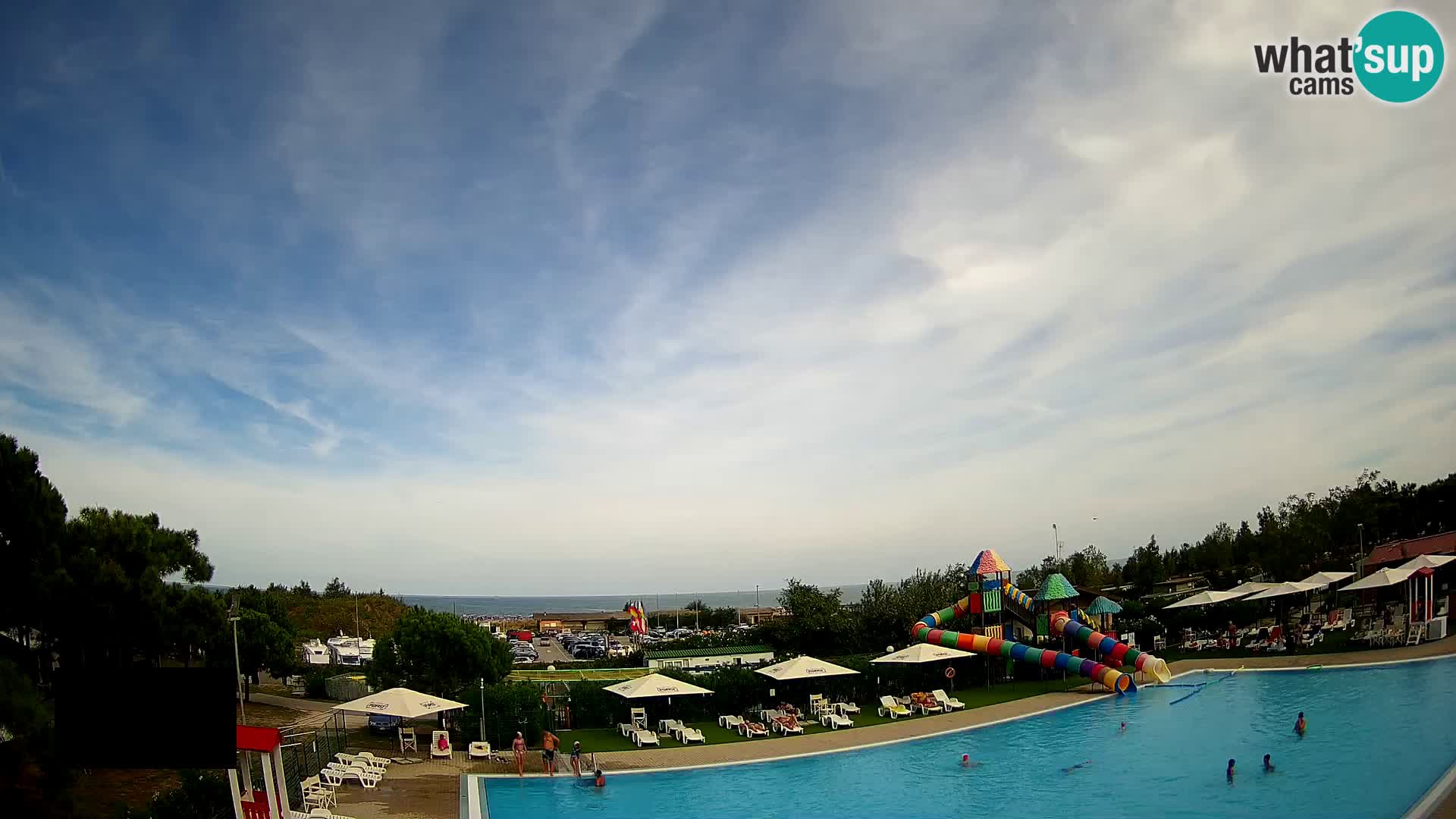 Camping Vittoria webcam en vivo Rosolina mare