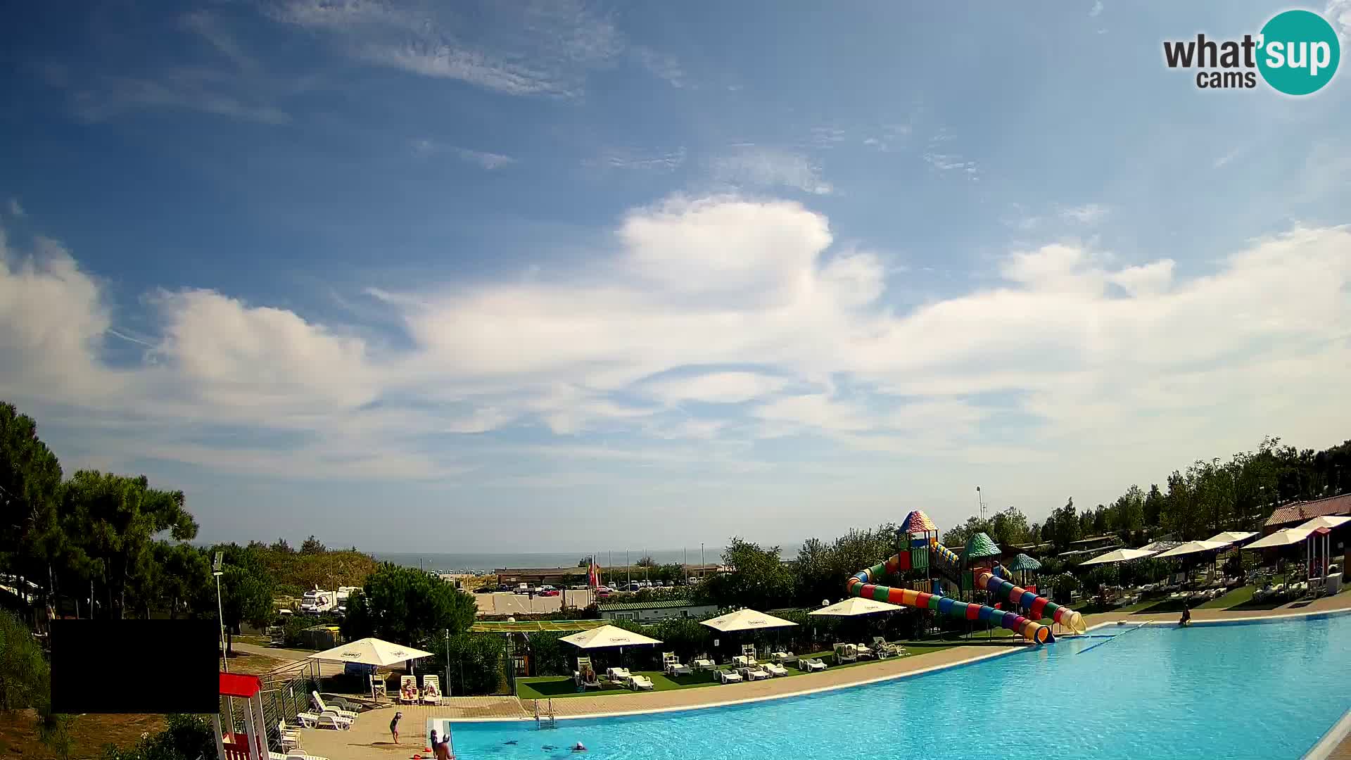 Camping Vittoria webcam en vivo Rosolina mare