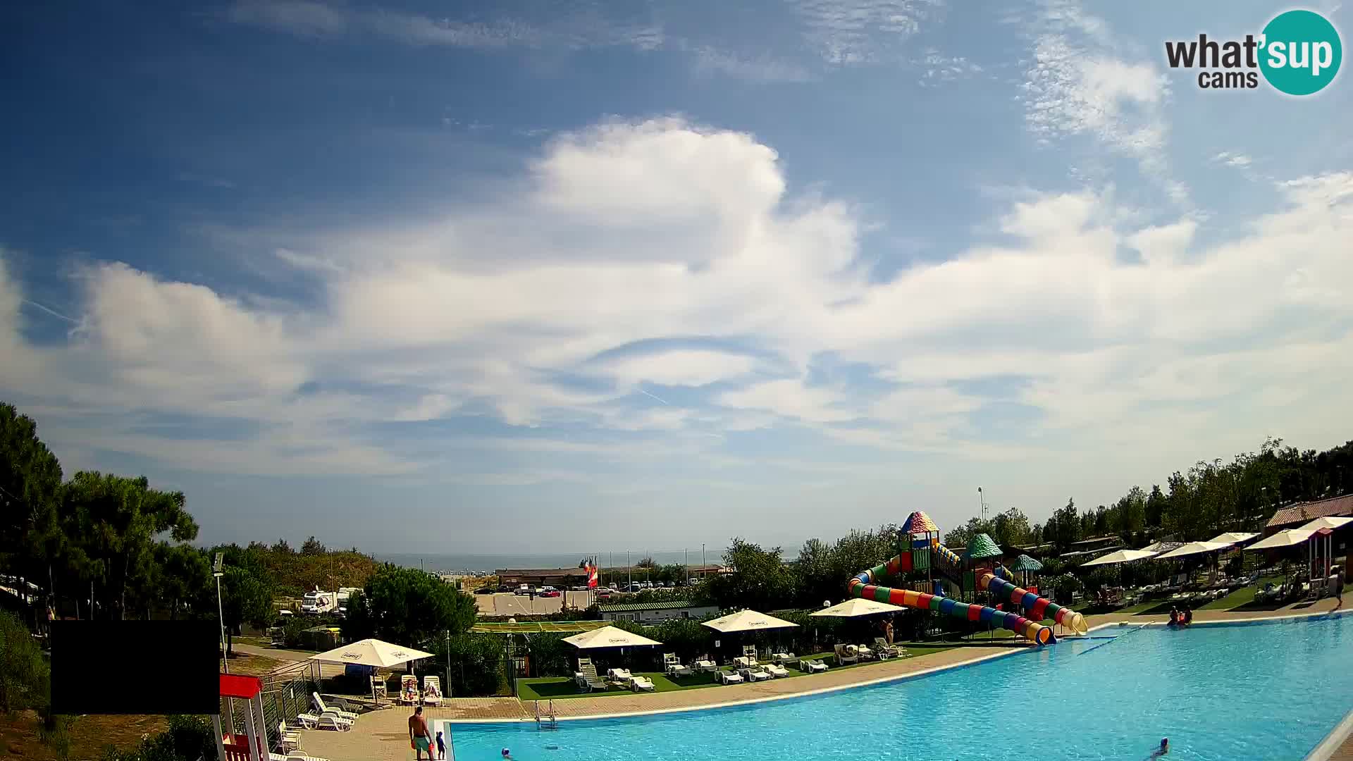 Camping Vittoria webcam en vivo Rosolina mare
