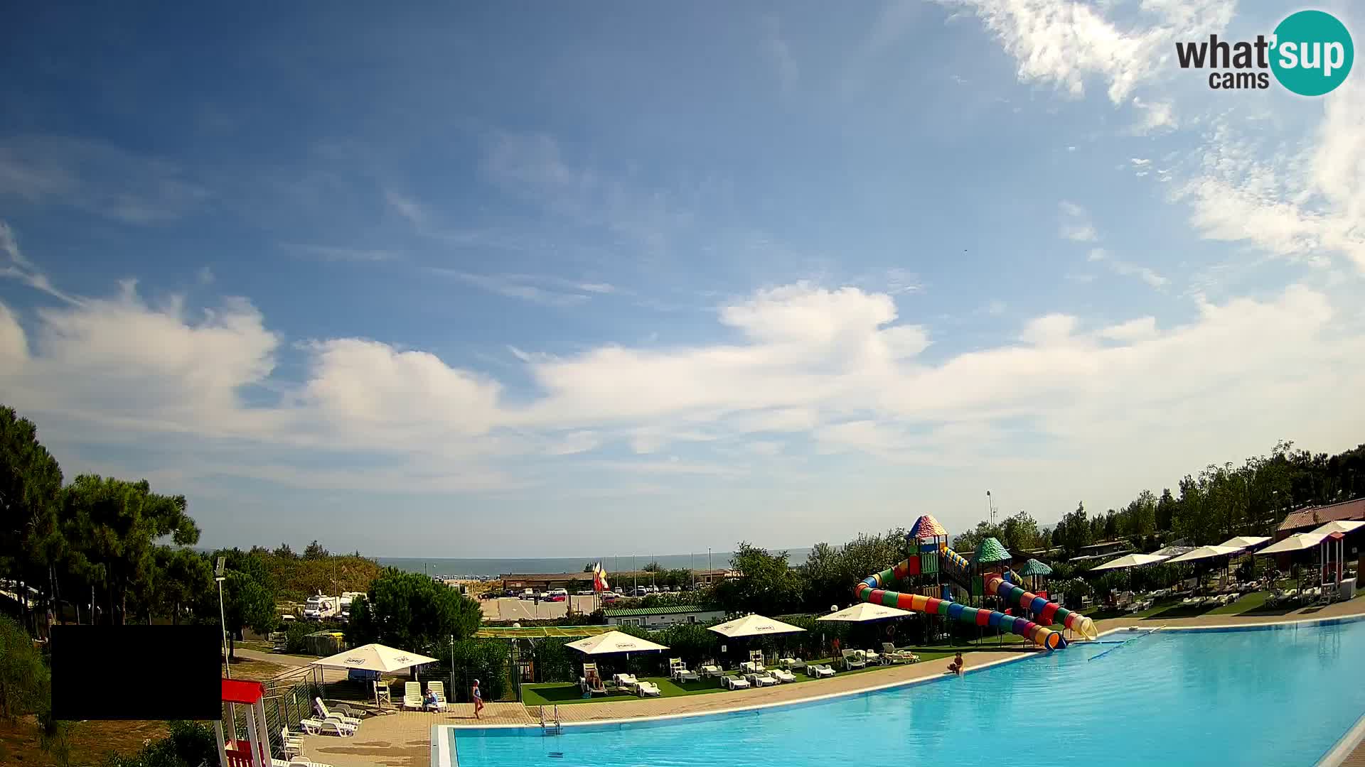 Camping Vittoria web kamera Rosolina mare