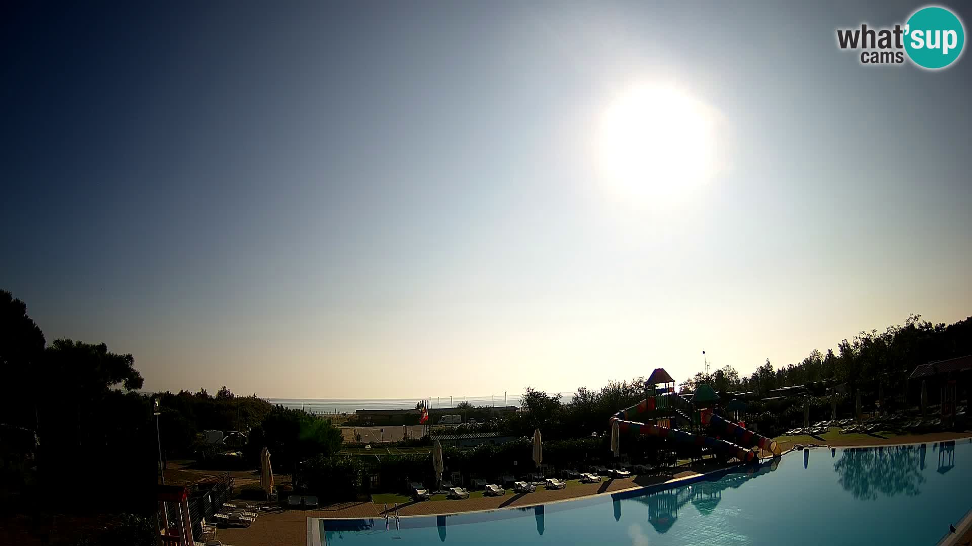 Camping Vittoria webcam en vivo Rosolina mare