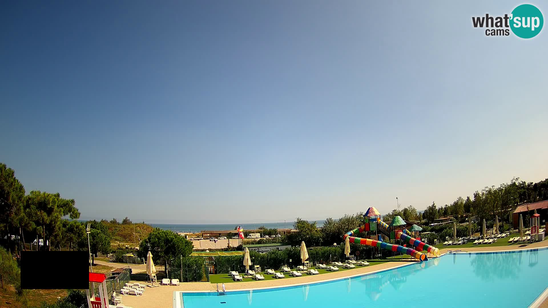 Camping Vittoria webcam en vivo Rosolina mare