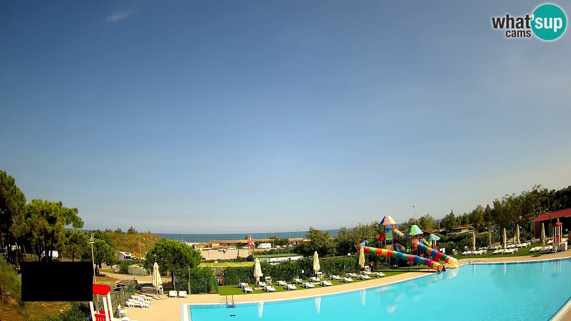 Camping Vittoria webcam en vivo Rosolina mare