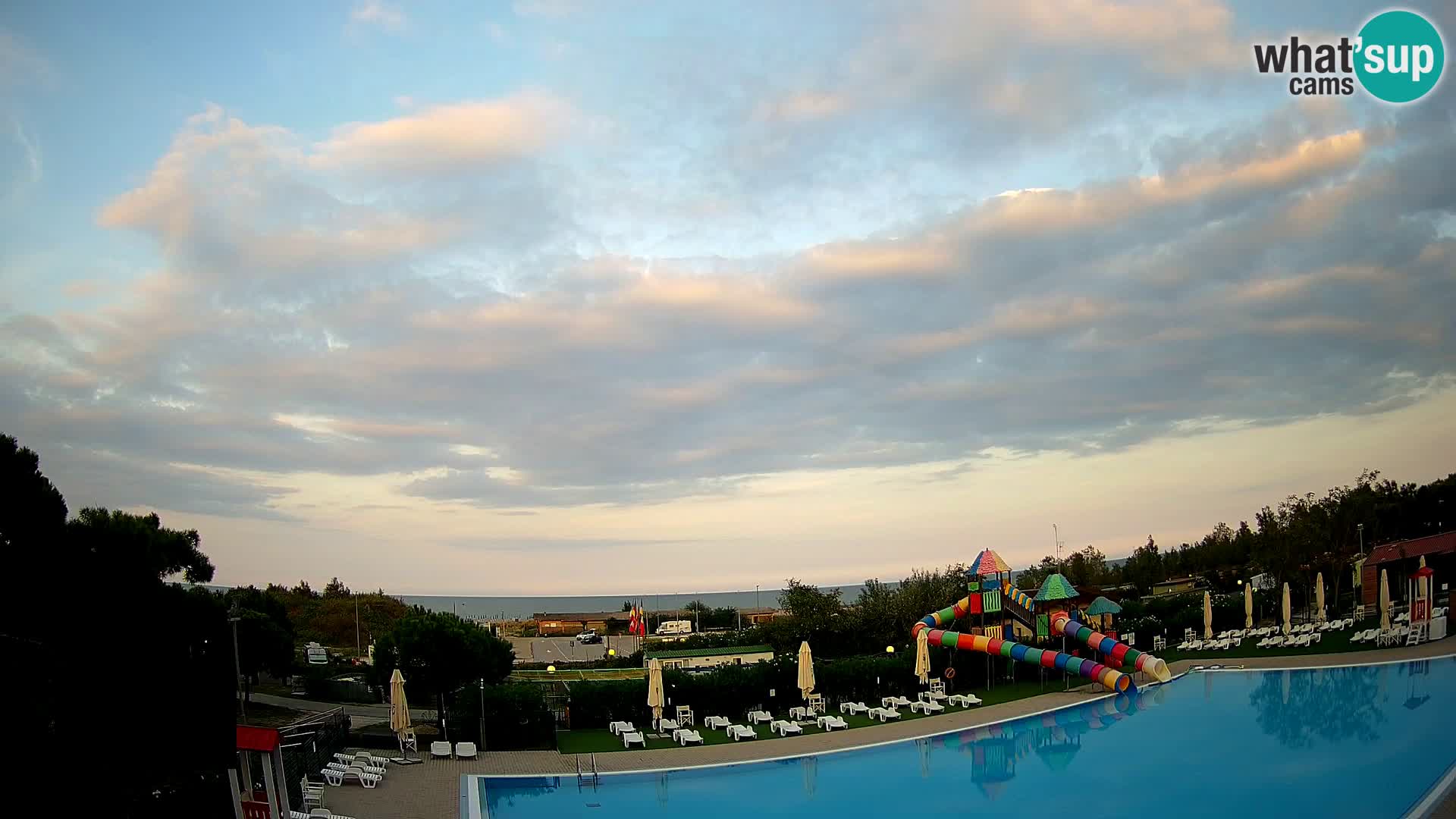 Camping Vittoria livecam Rosolina mare