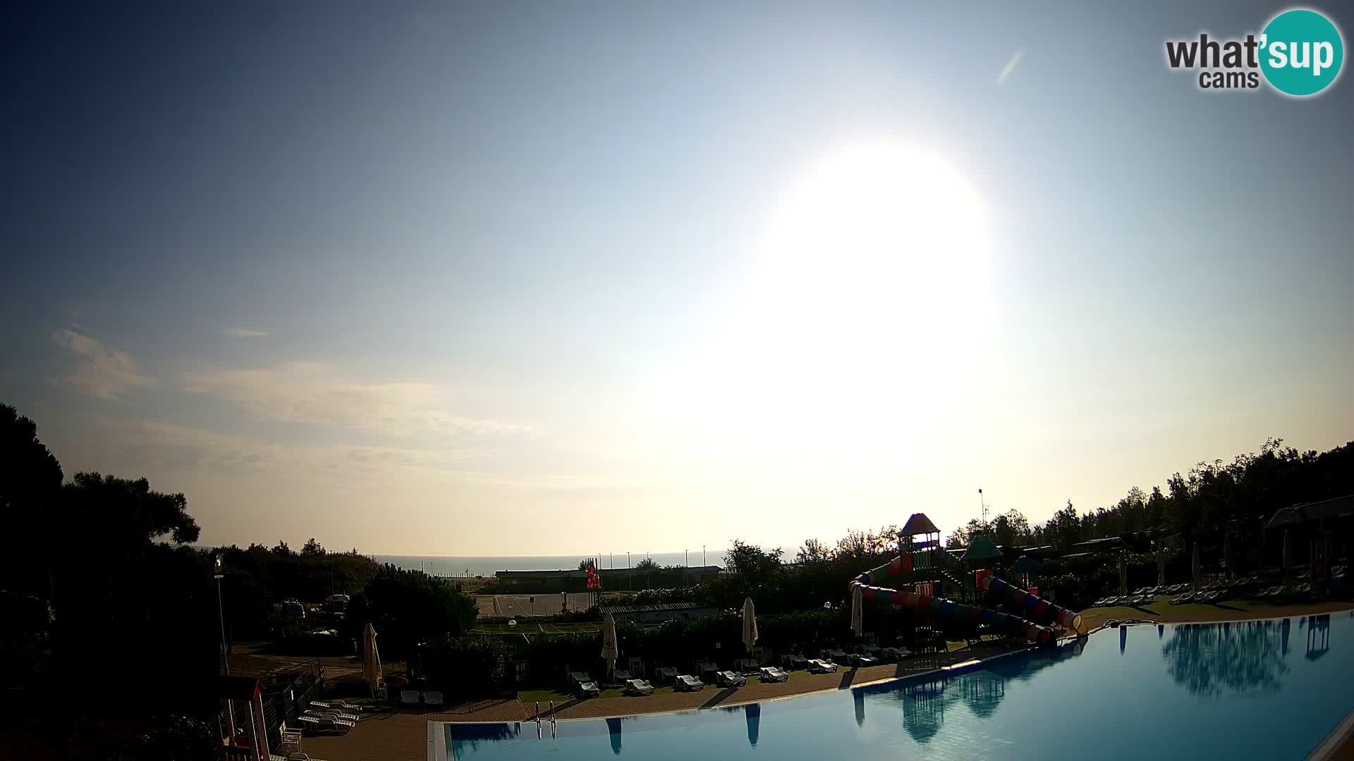 Camping Vittoria webcam en vivo Rosolina mare