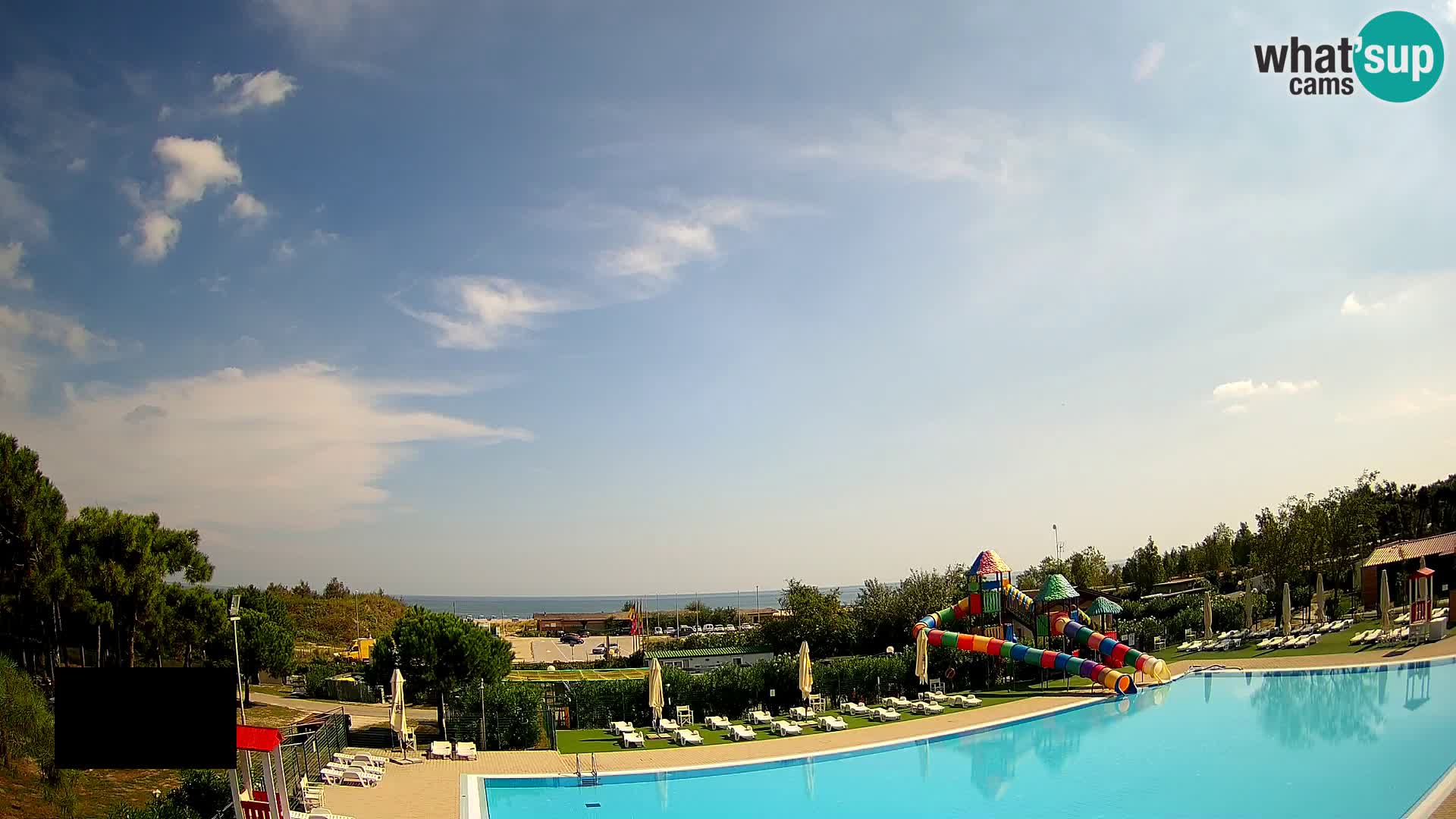 Camping Vittoria webcam en vivo Rosolina mare