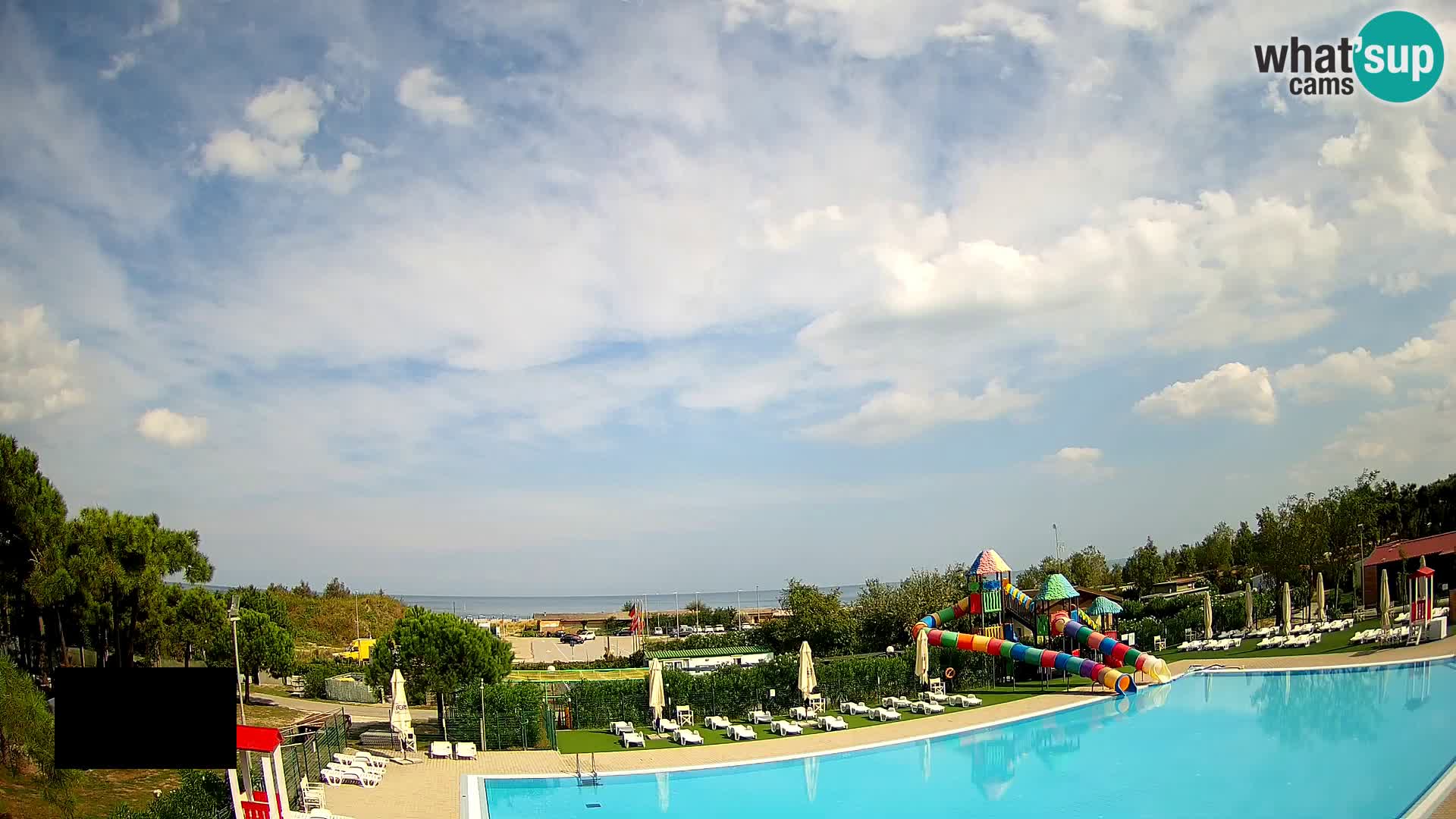 Camping Vittoria webcam en vivo Rosolina mare