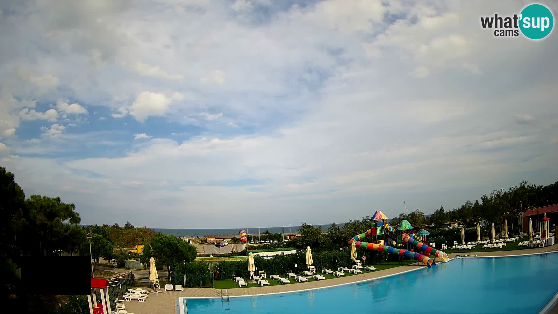 Camping Vittoria webcam en vivo Rosolina mare