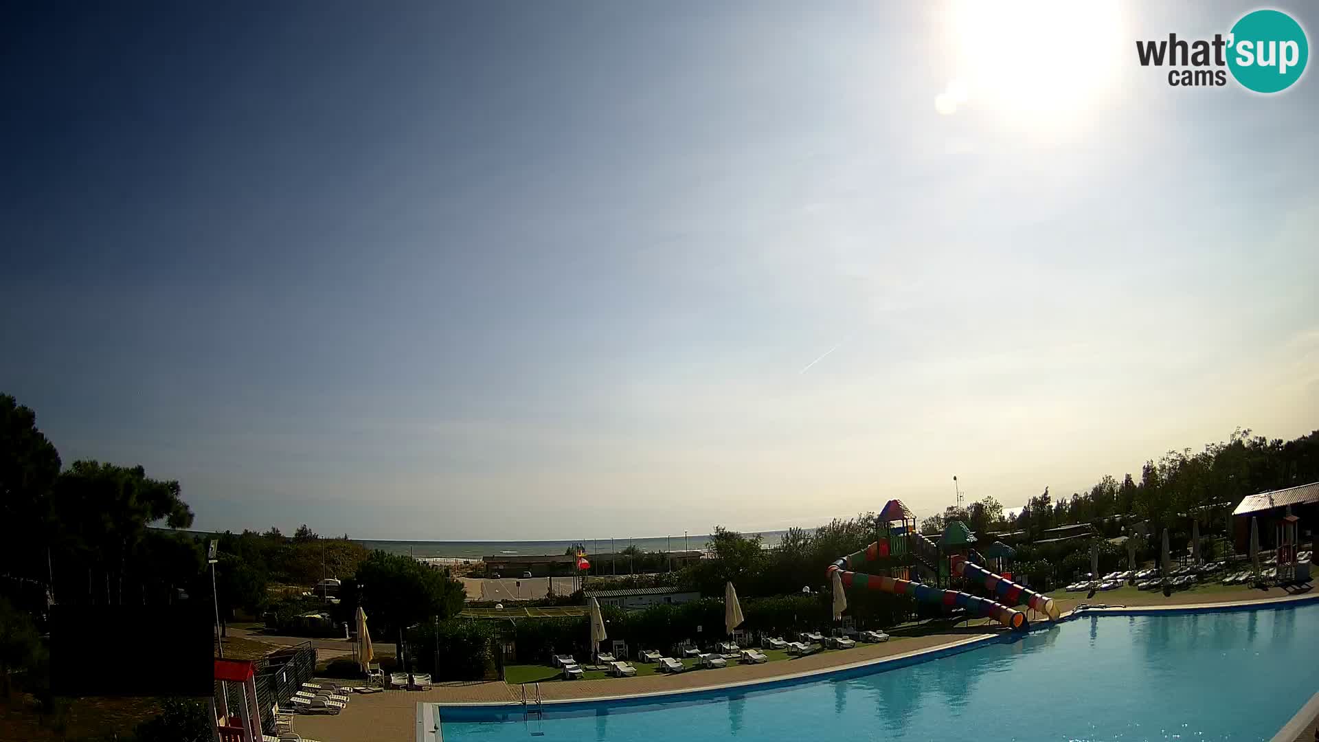 Camping Vittoria webcam en vivo Rosolina mare