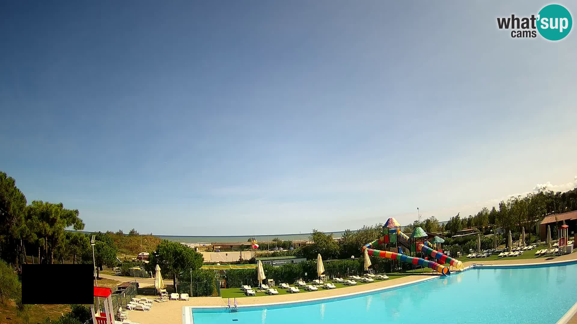 Camping Vittoria web kamera Rosolina mare