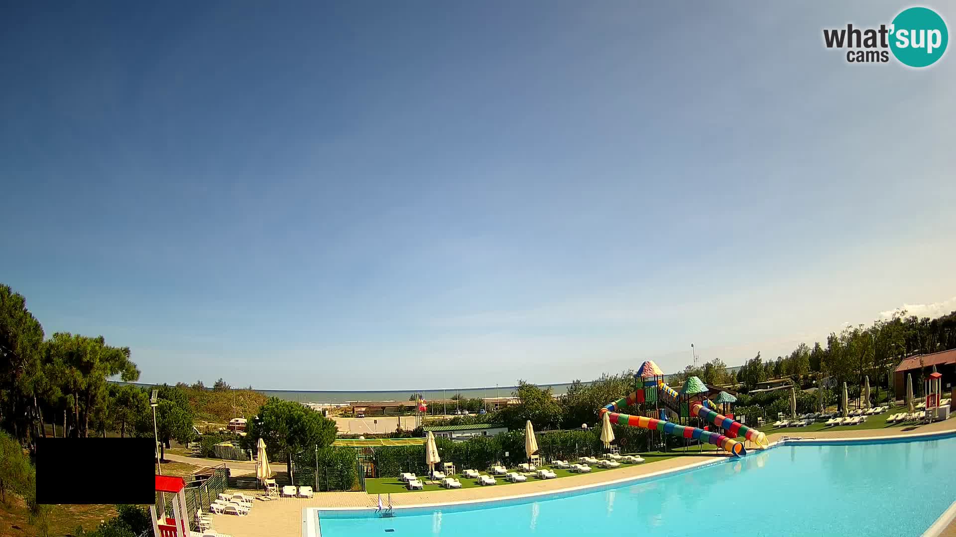 Camping Vittoria webcam en vivo Rosolina mare