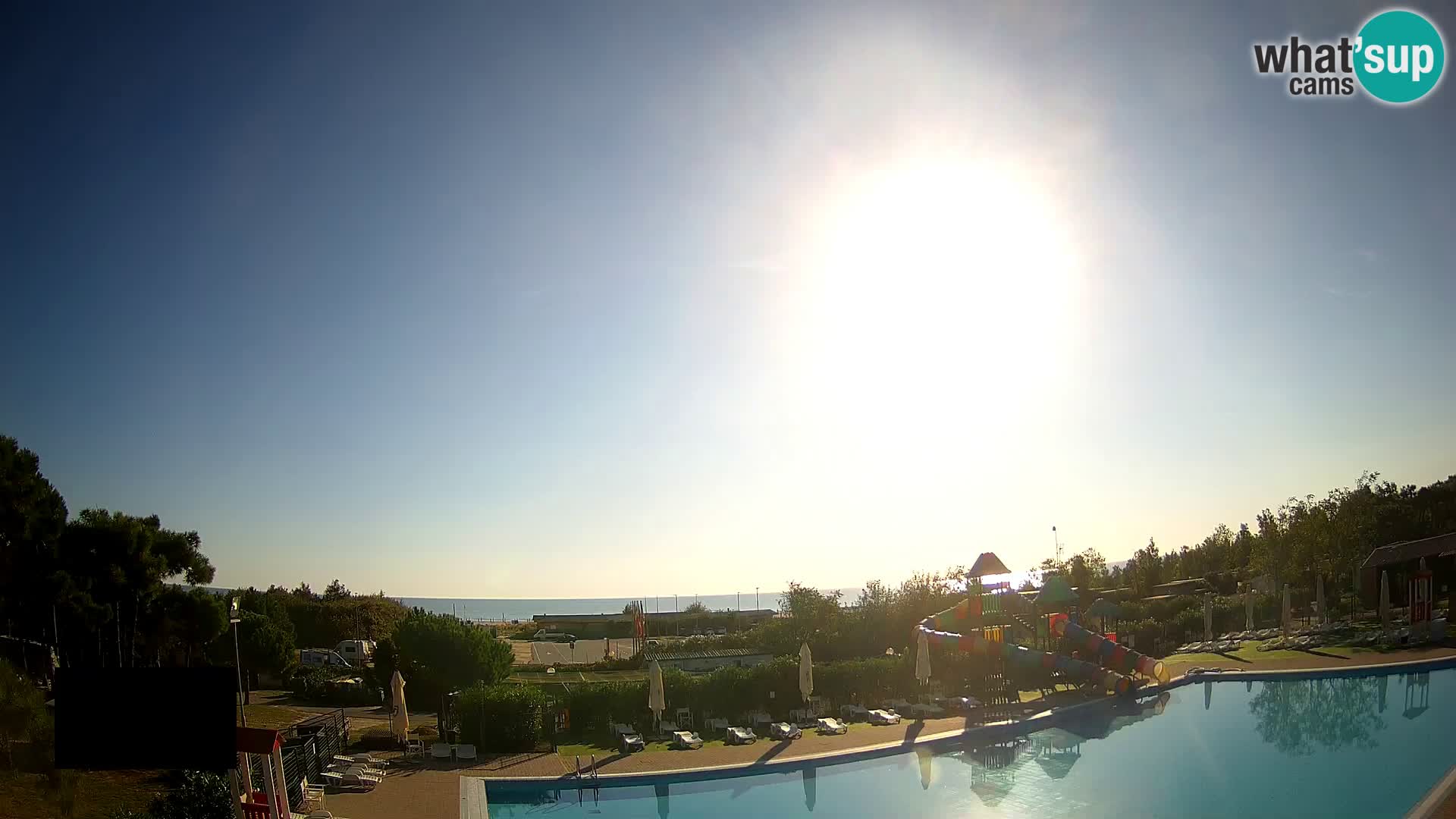 Camping Vittoria webcam en vivo Rosolina mare