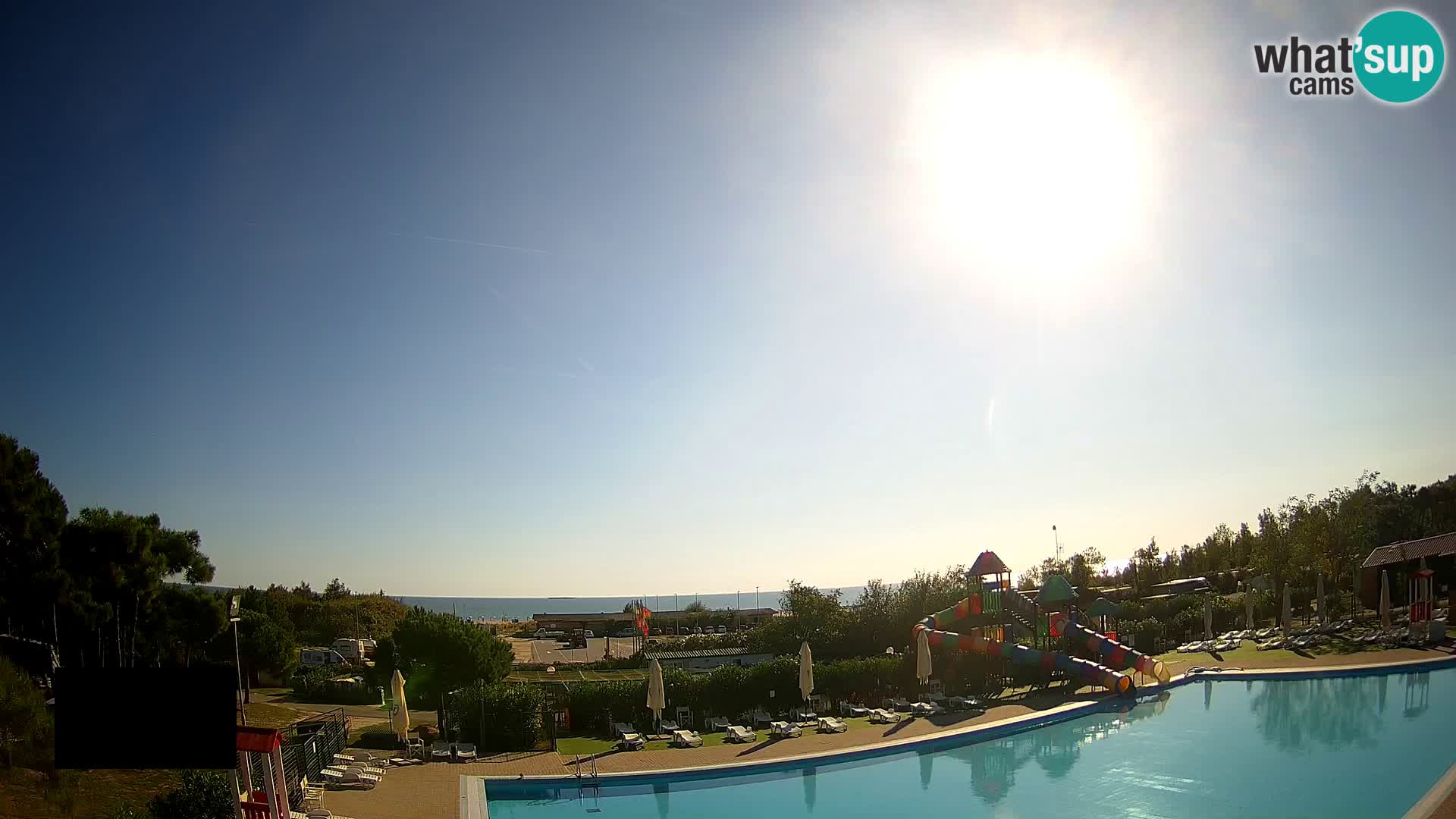 Camping Vittoria webcam en vivo Rosolina mare