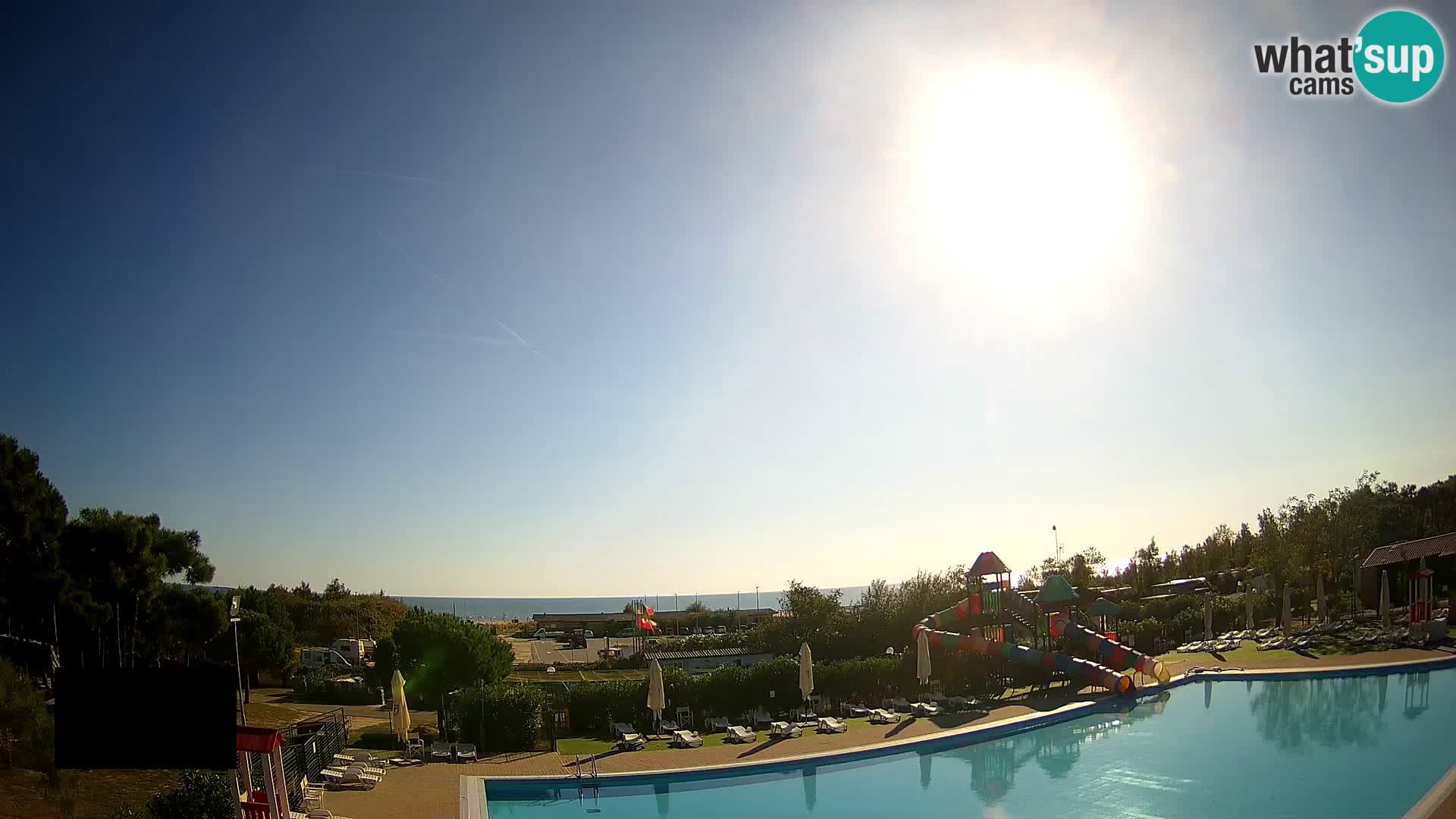 Camping Vittoria webcam en vivo Rosolina mare