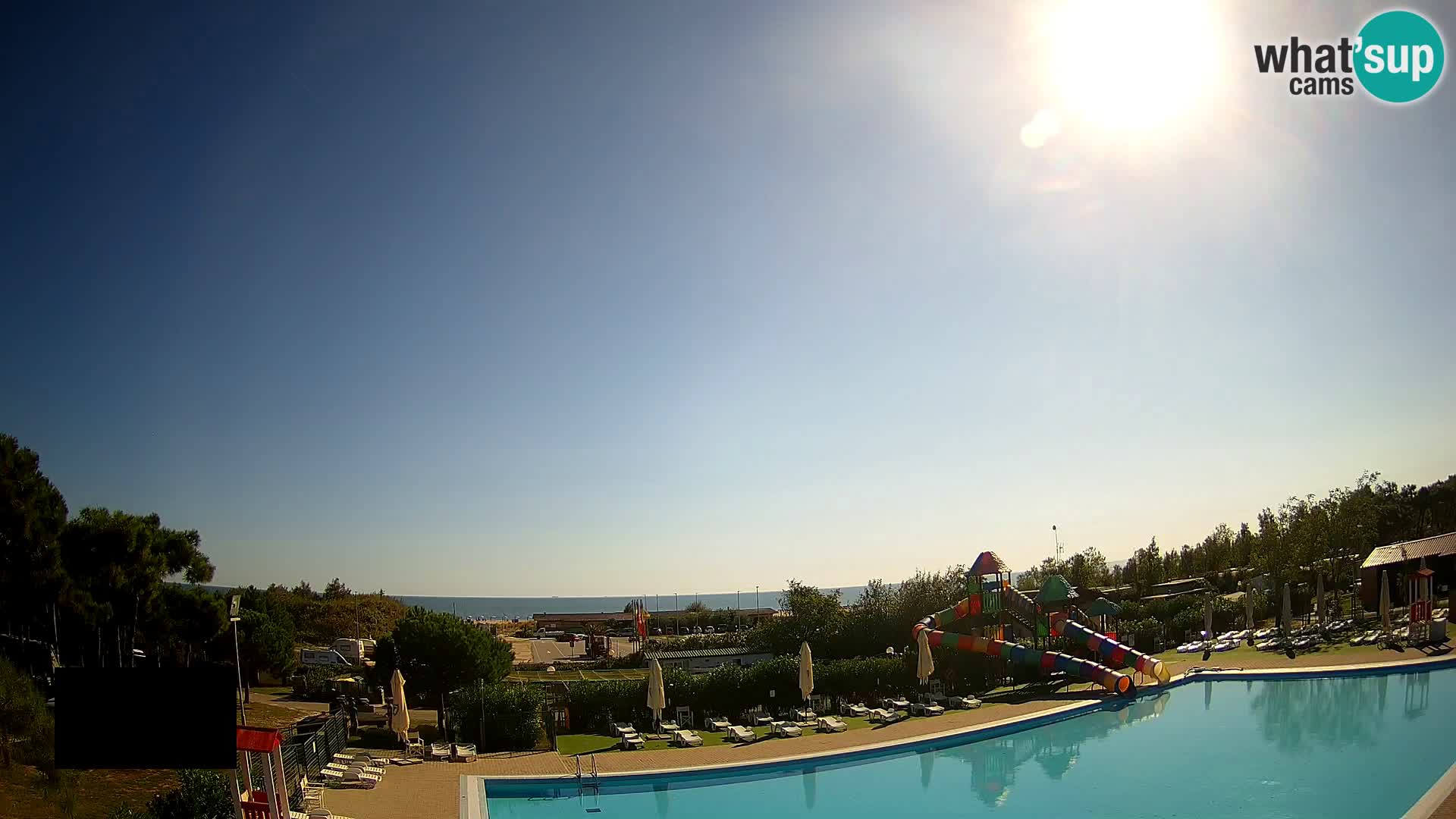 Camping Vittoria web kamera Rosolina mare