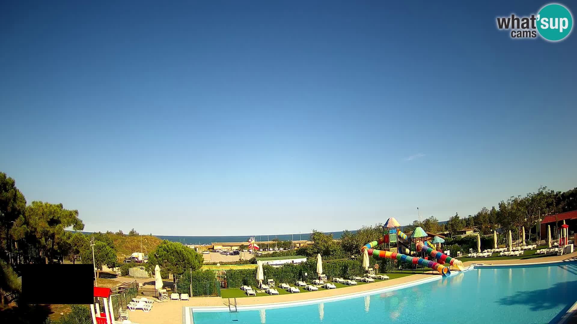 Camping Vittoria webcam en vivo Rosolina mare
