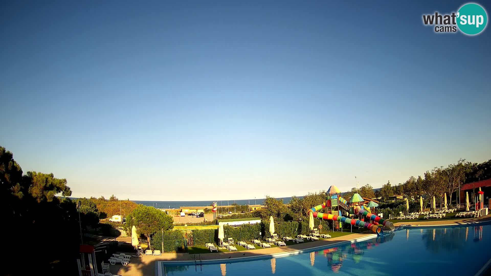 Camping Vittoria webcam en vivo Rosolina mare